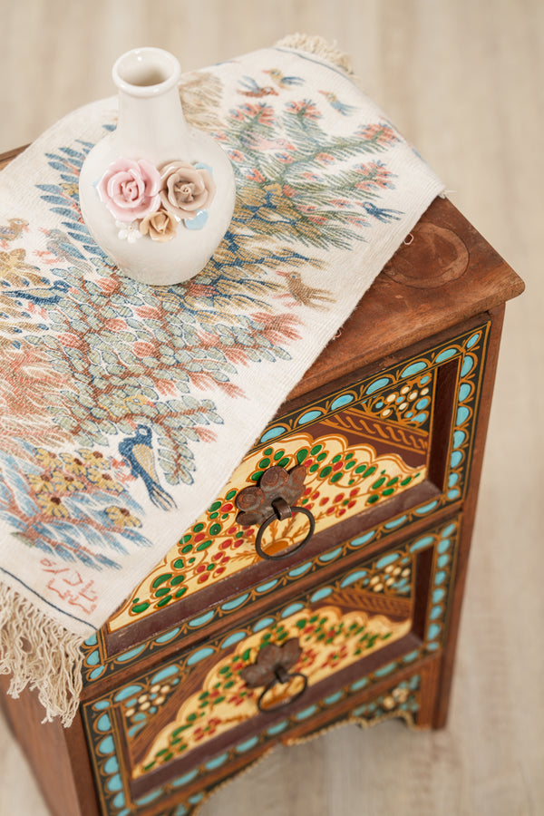 Vintage Egyptian Wissa Wassef Tapestry 1'6'' x 10''