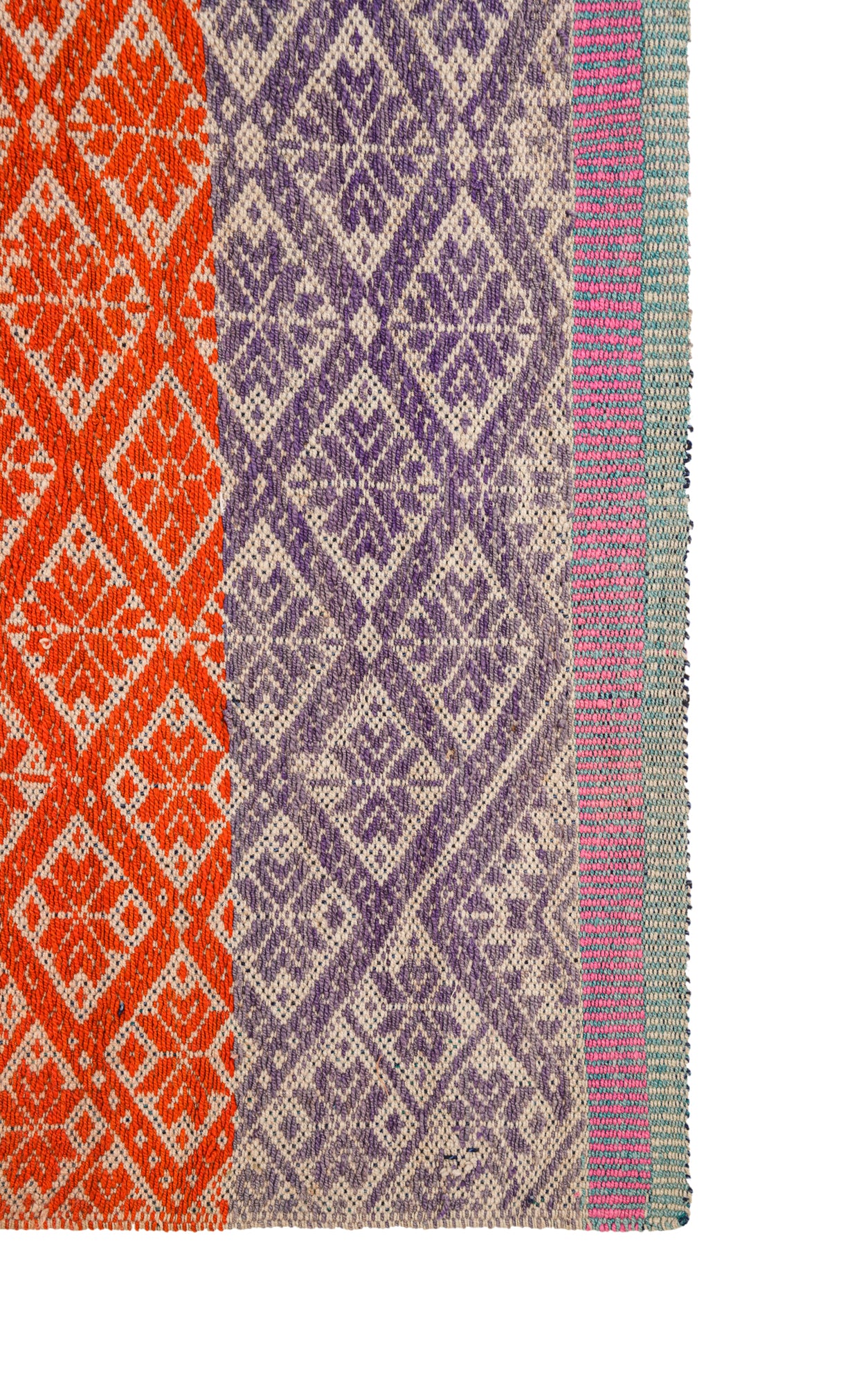 Vintage Peruvian Kilim 5'4" x 4'10"
