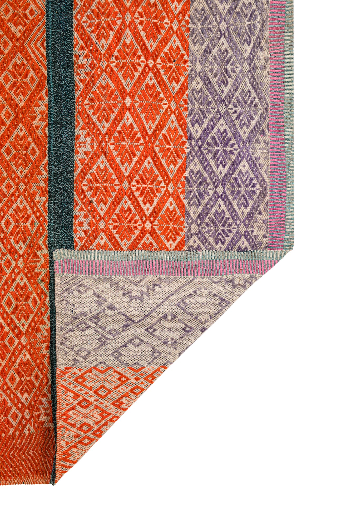 Vintage Peruvian Kilim 5'4" x 4'10"