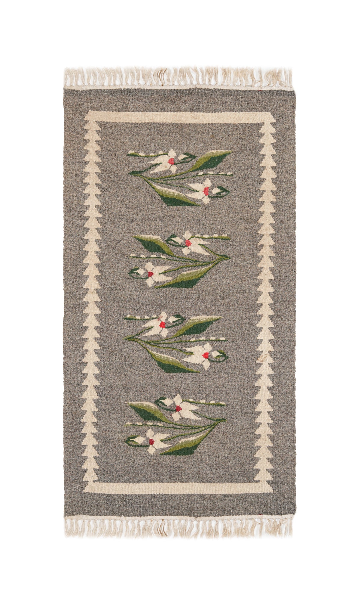 Vintage European Oltenia kilim 3'3" x 1'9"