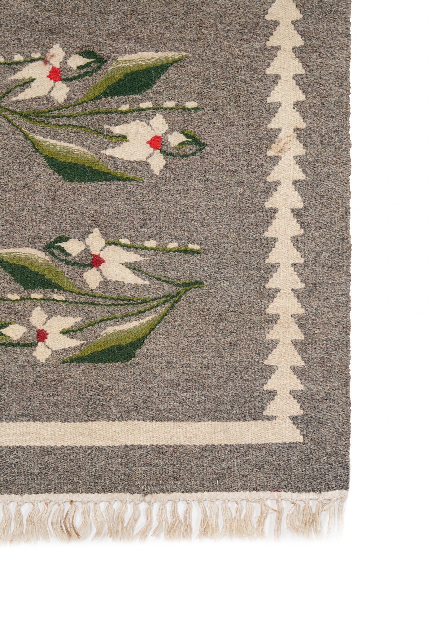 Vintage European Oltenia kilim 3'3" x 1'9"