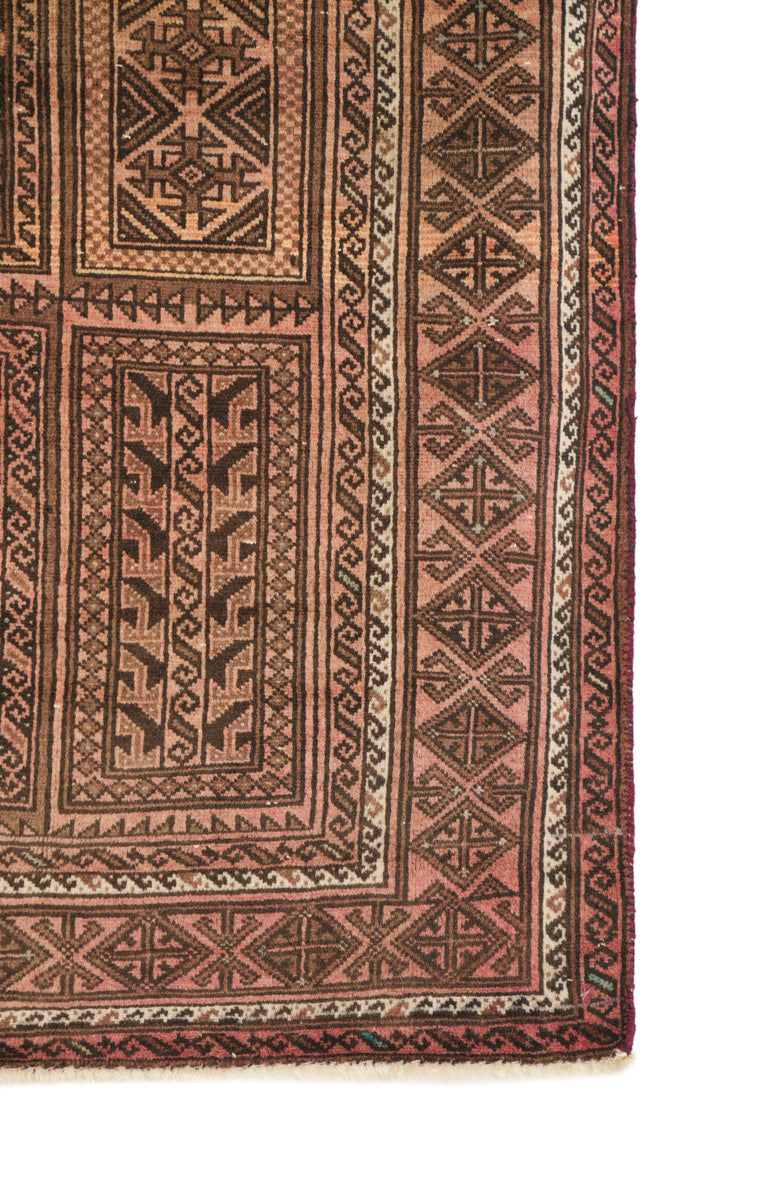 Vintage Baloch Rug 7' x 4'