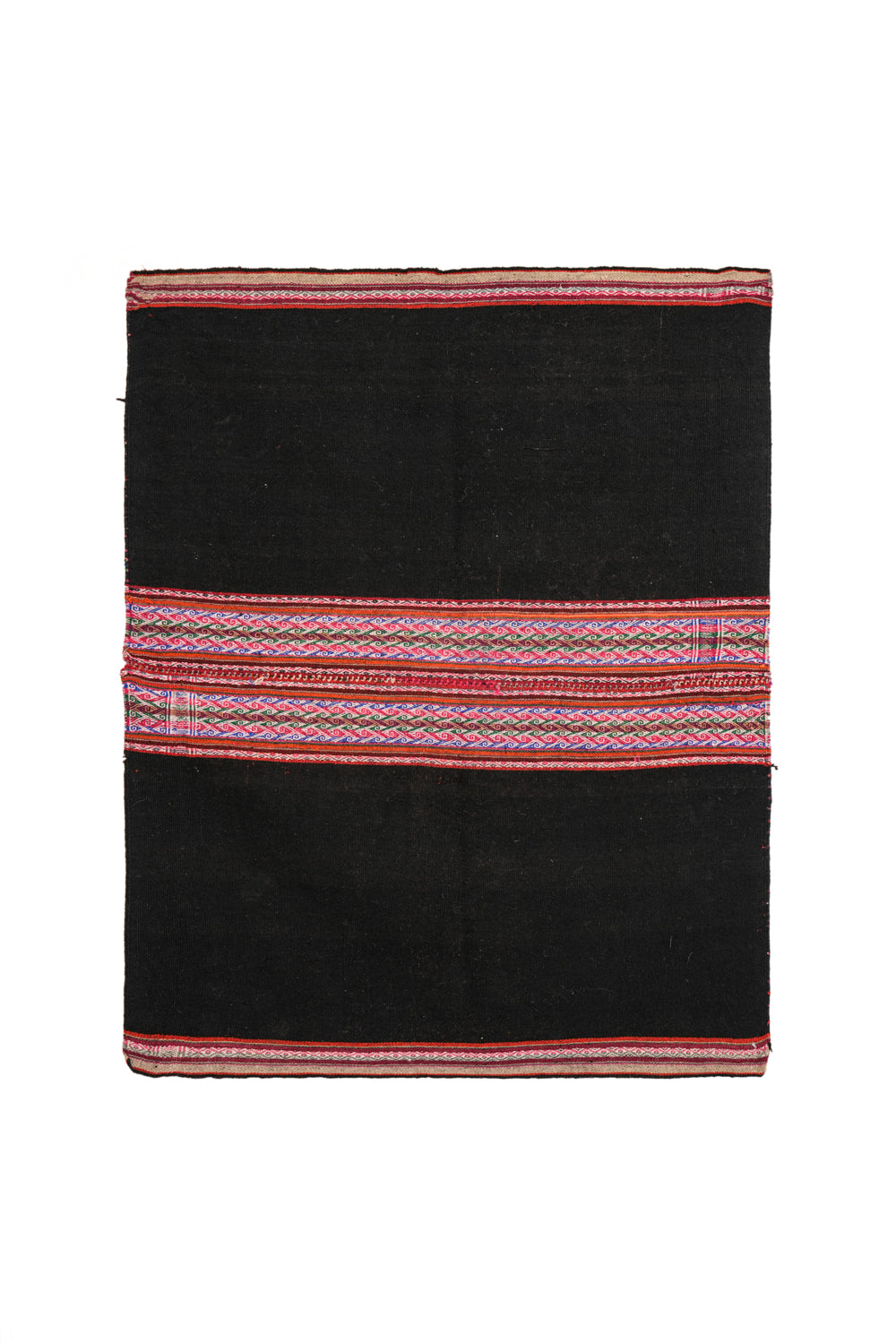 Vintage Bolivian Aymara Aguayo Textile 3'7" x 2'10"