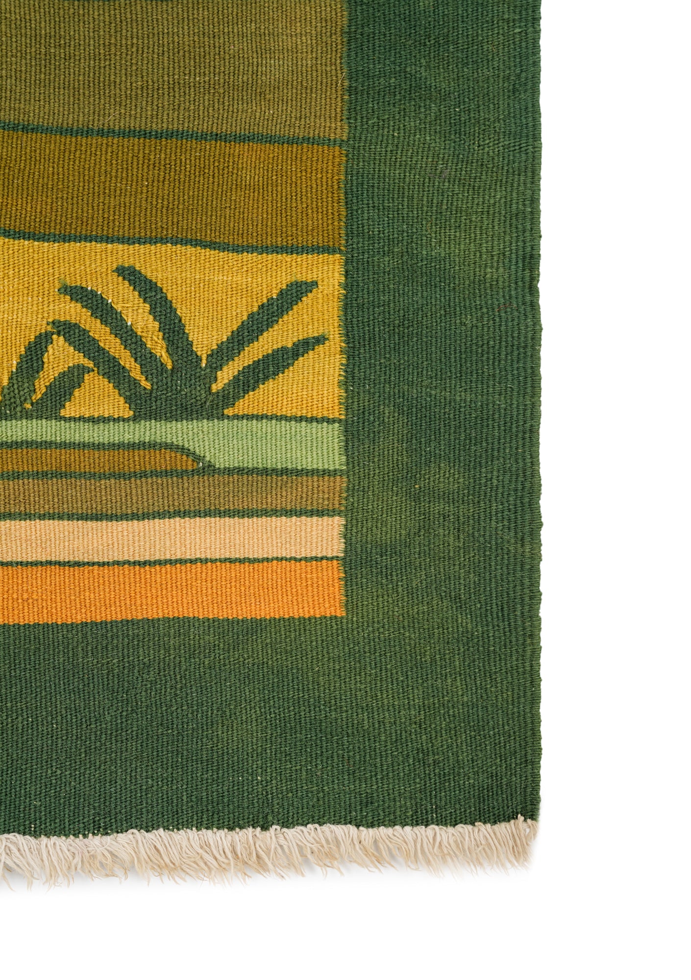 Vintage Tunisian Tapestry 3'3" x 1'7"