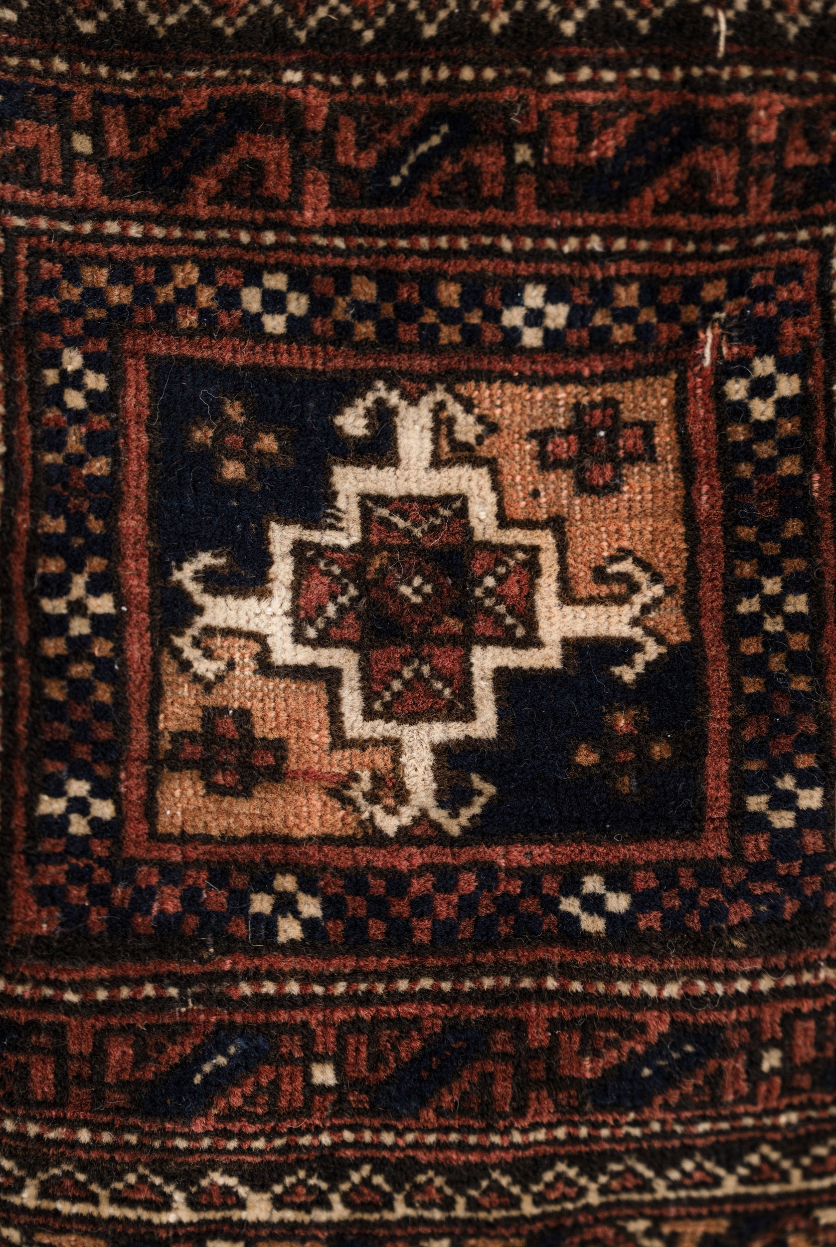 Antique Turkmen Saddle Bag 3'3" x 1'5"