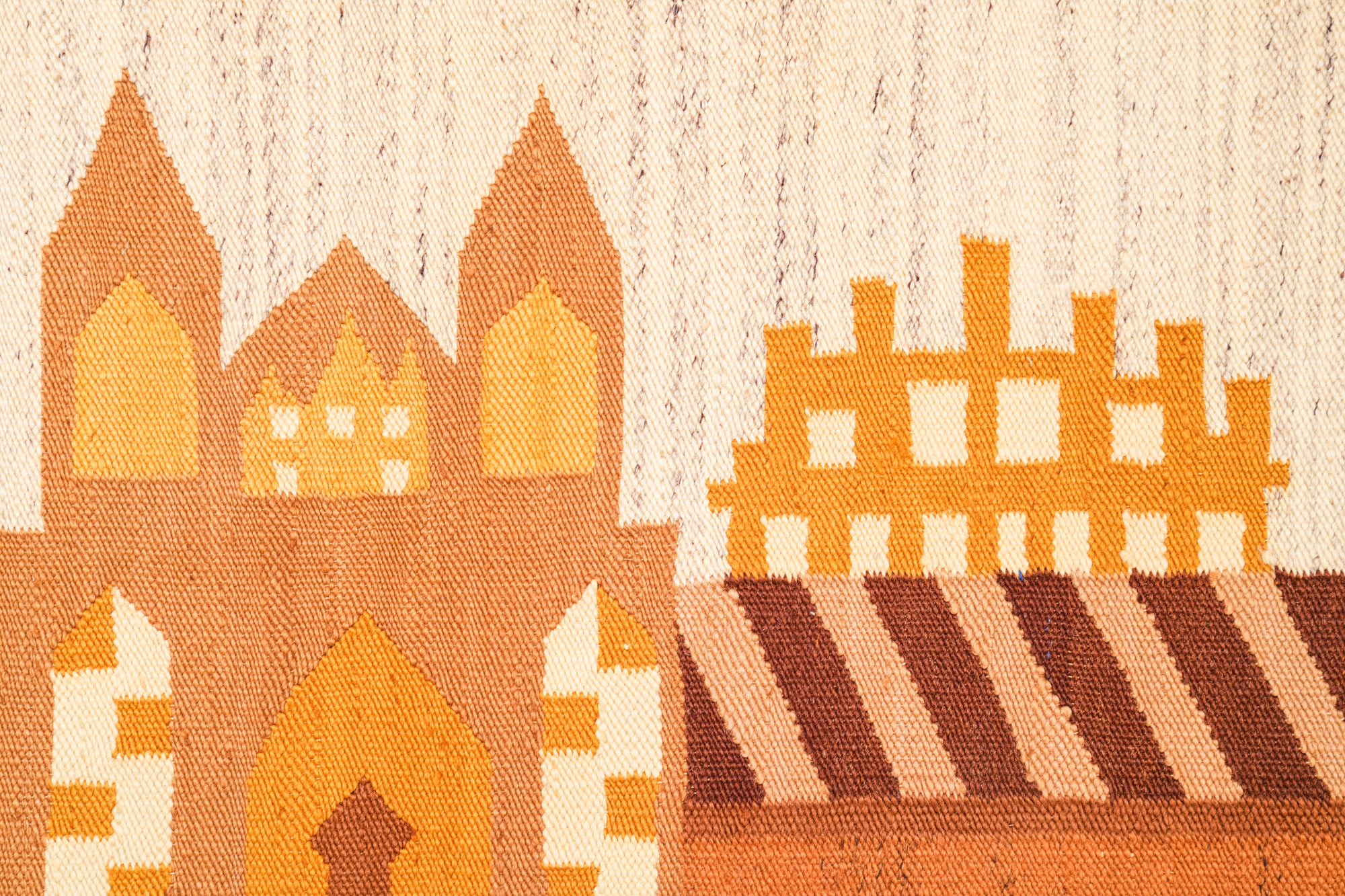 Vintage Polish Tapestry 5'4" x 2'7"