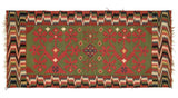 Antique Swedish Rolakan Tapestry 3'9" x 1'9"