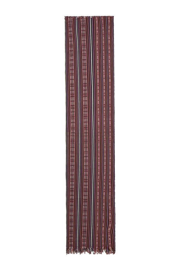 Vintage Bhutanese Cotton Textile 7' x 1'5" - Shop Vintage Rugs