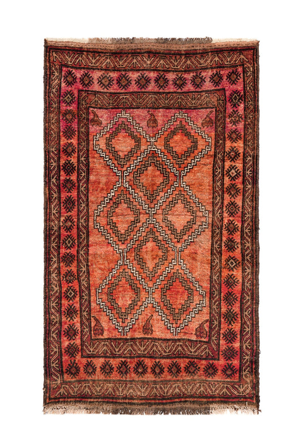 vintage baloch rug