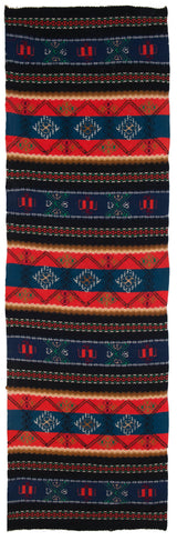 Vintage Scandinavian Textile  6'4" 1'11"