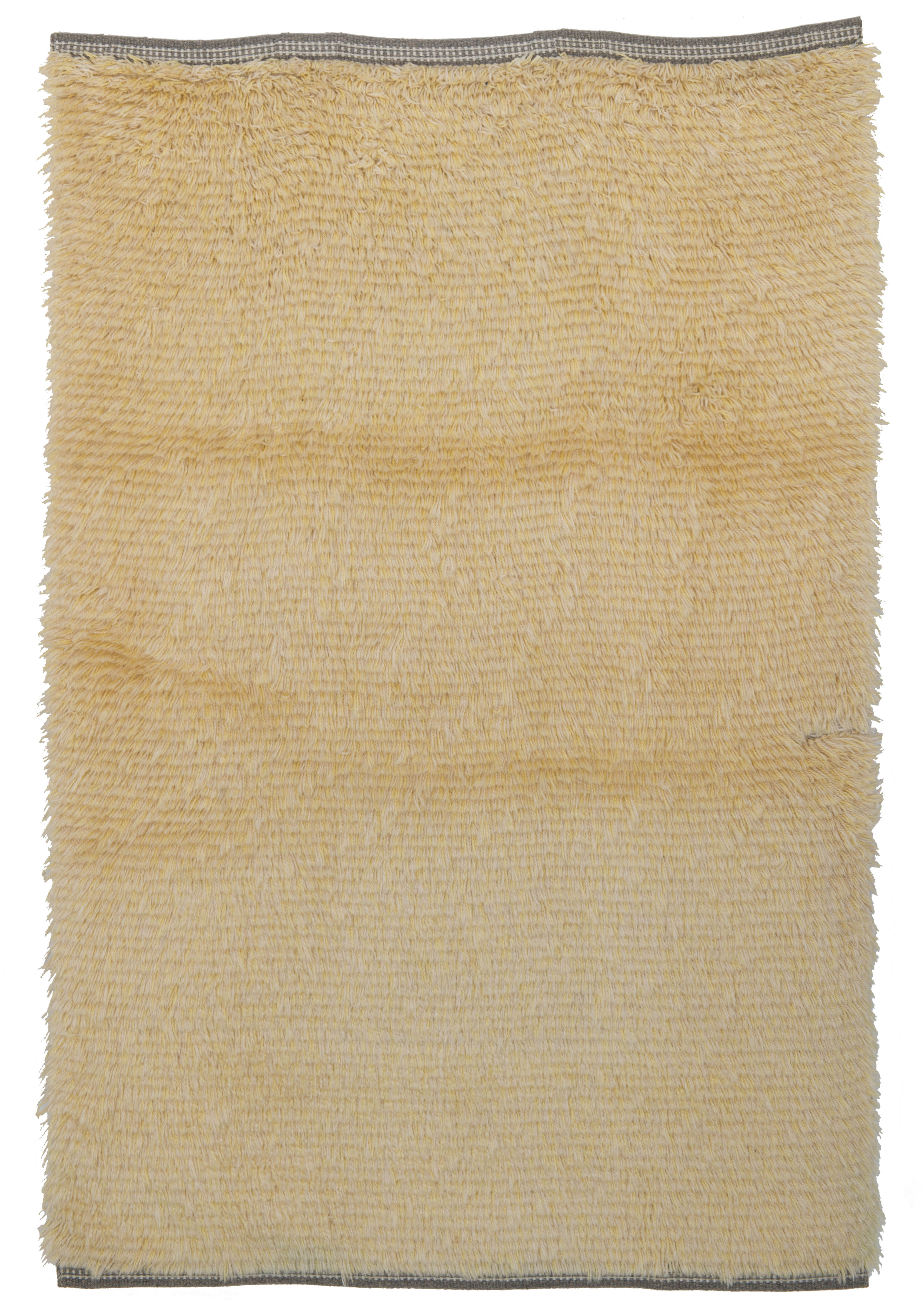 Vintage Scandinavian Rya Rug 4'7" x 3'