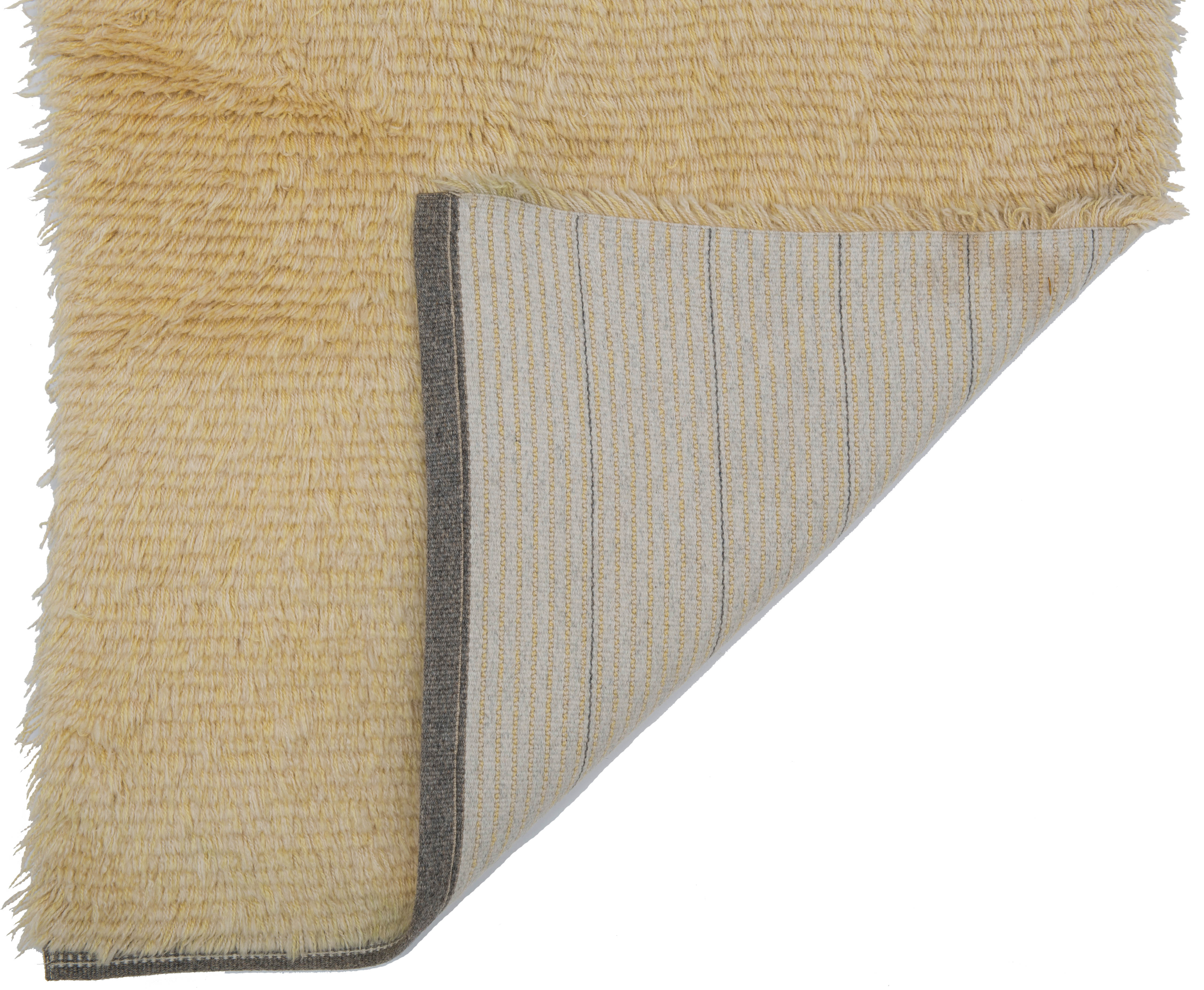 Vintage Scandinavian Rya Rug 4'7" x 3'