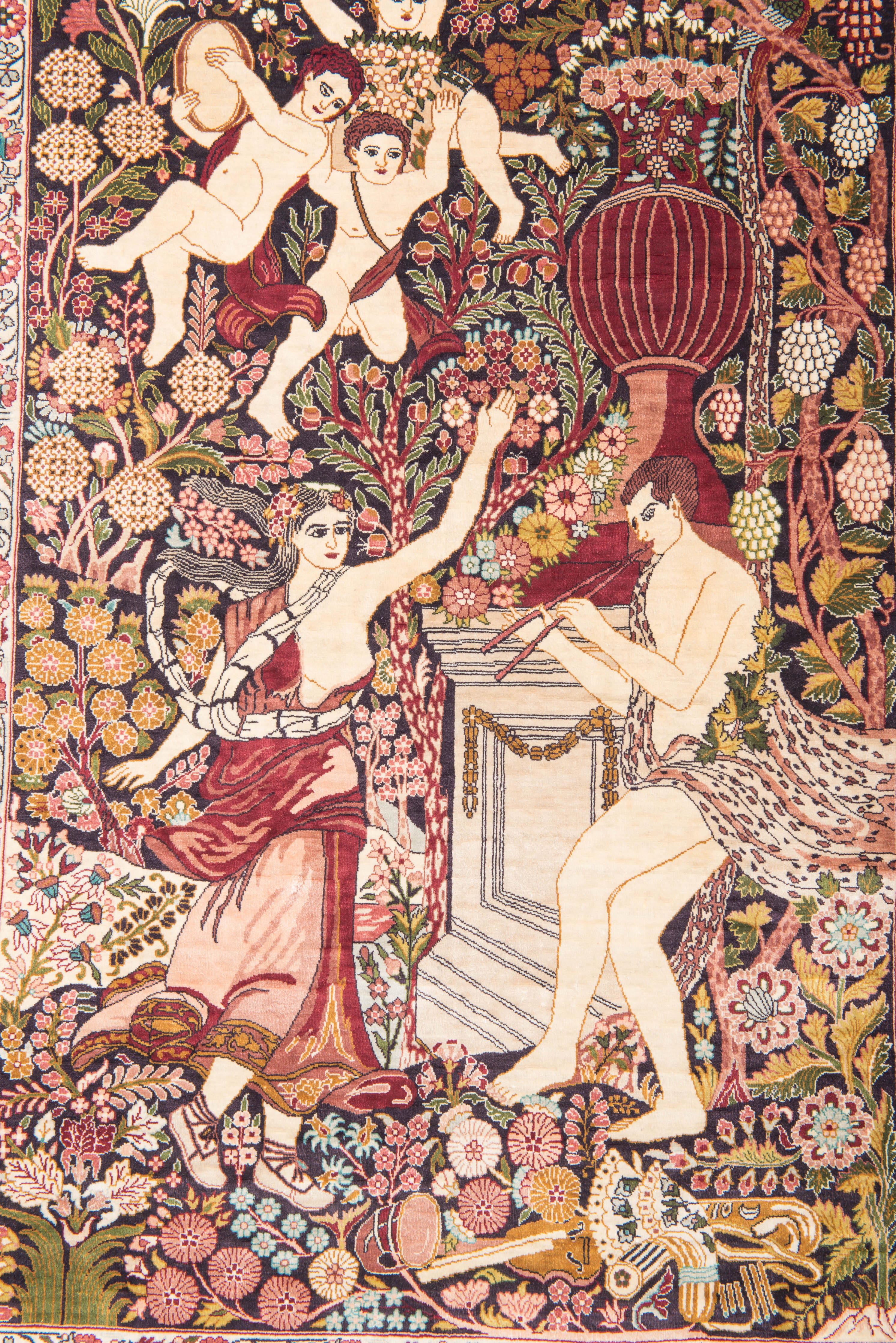 Raphael Silk Pictorial Rug 3' x 2'