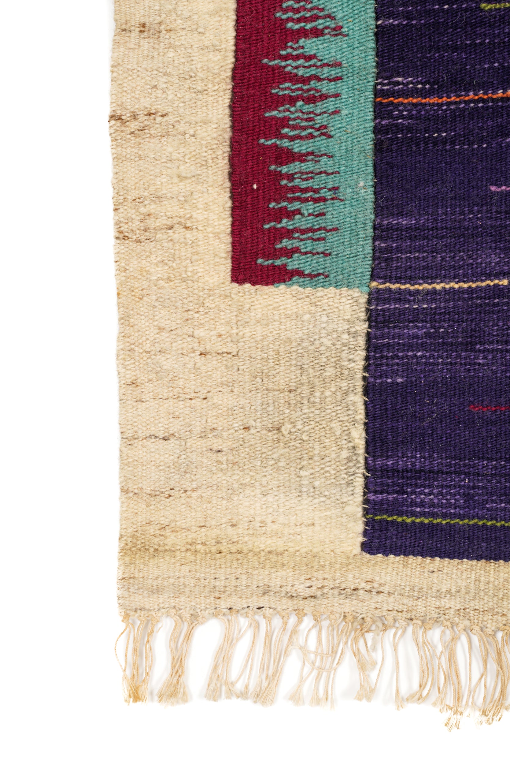 Vintage Scandinavian Kilim 4'1" x 3'3"