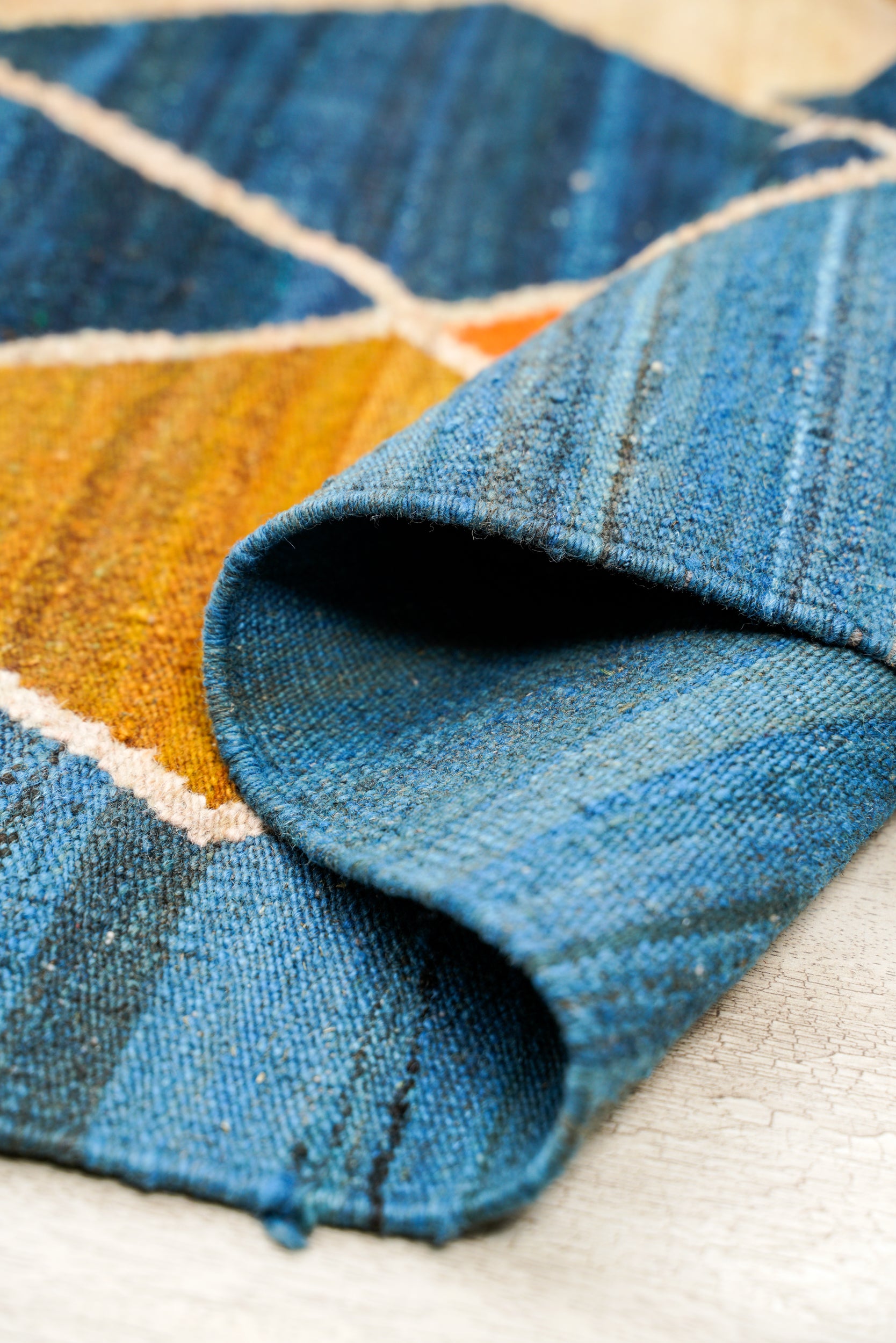 Modern Argyle Kilim 9'6"x 6'8"