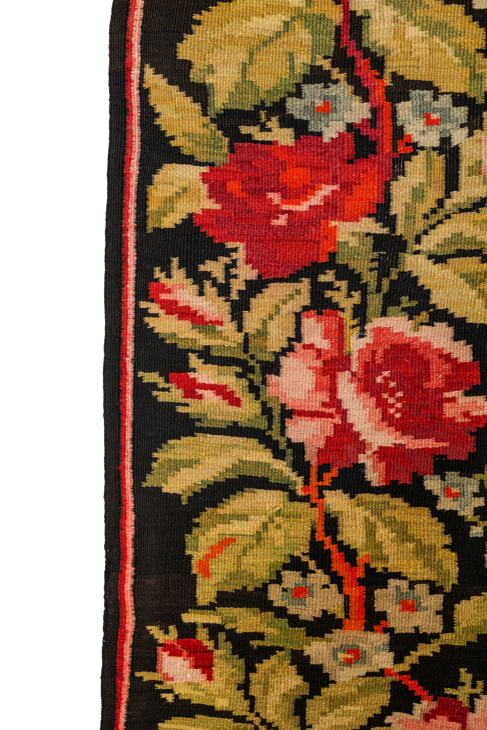 Antique Romanian Bessarabian Kilim 6'9" x 5'7"