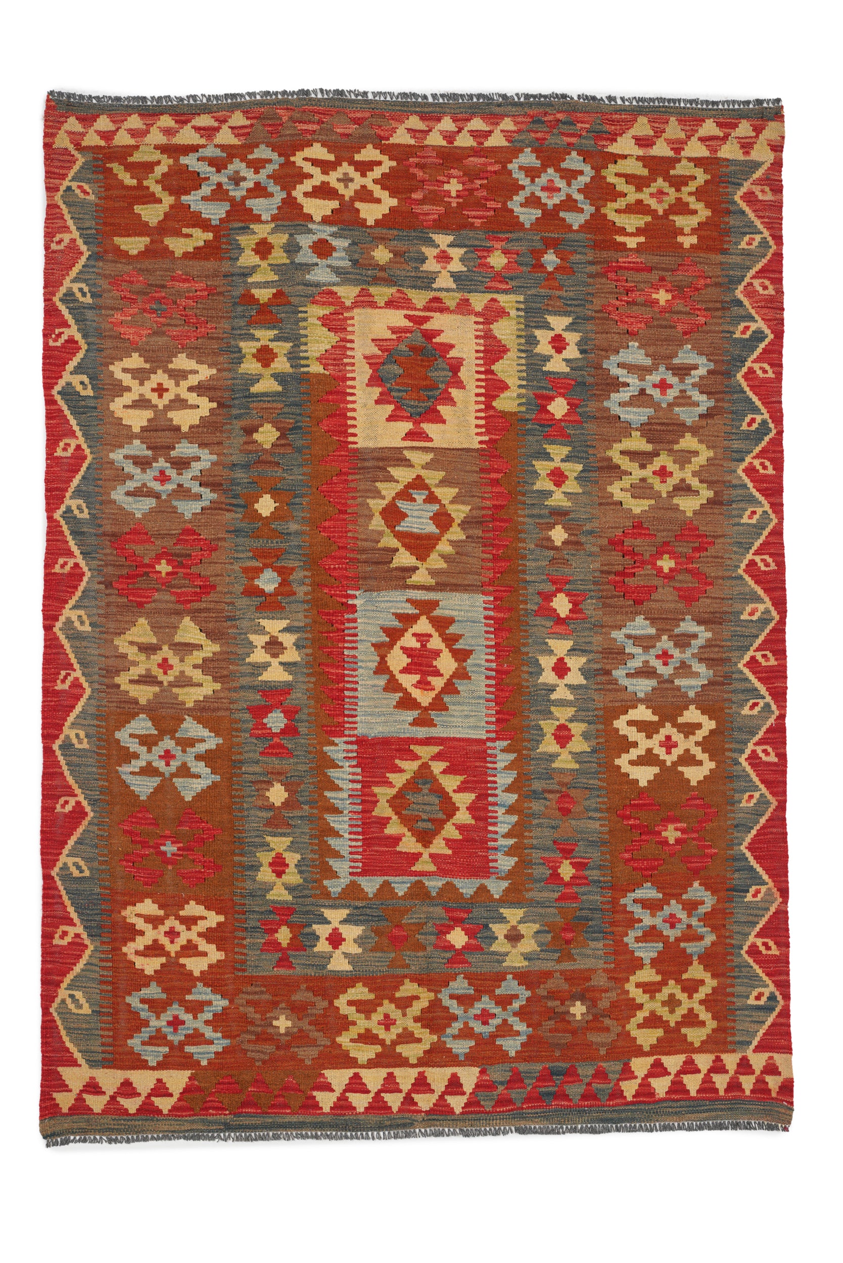 Modern Kazak Kilim 6'5" x 4'9"