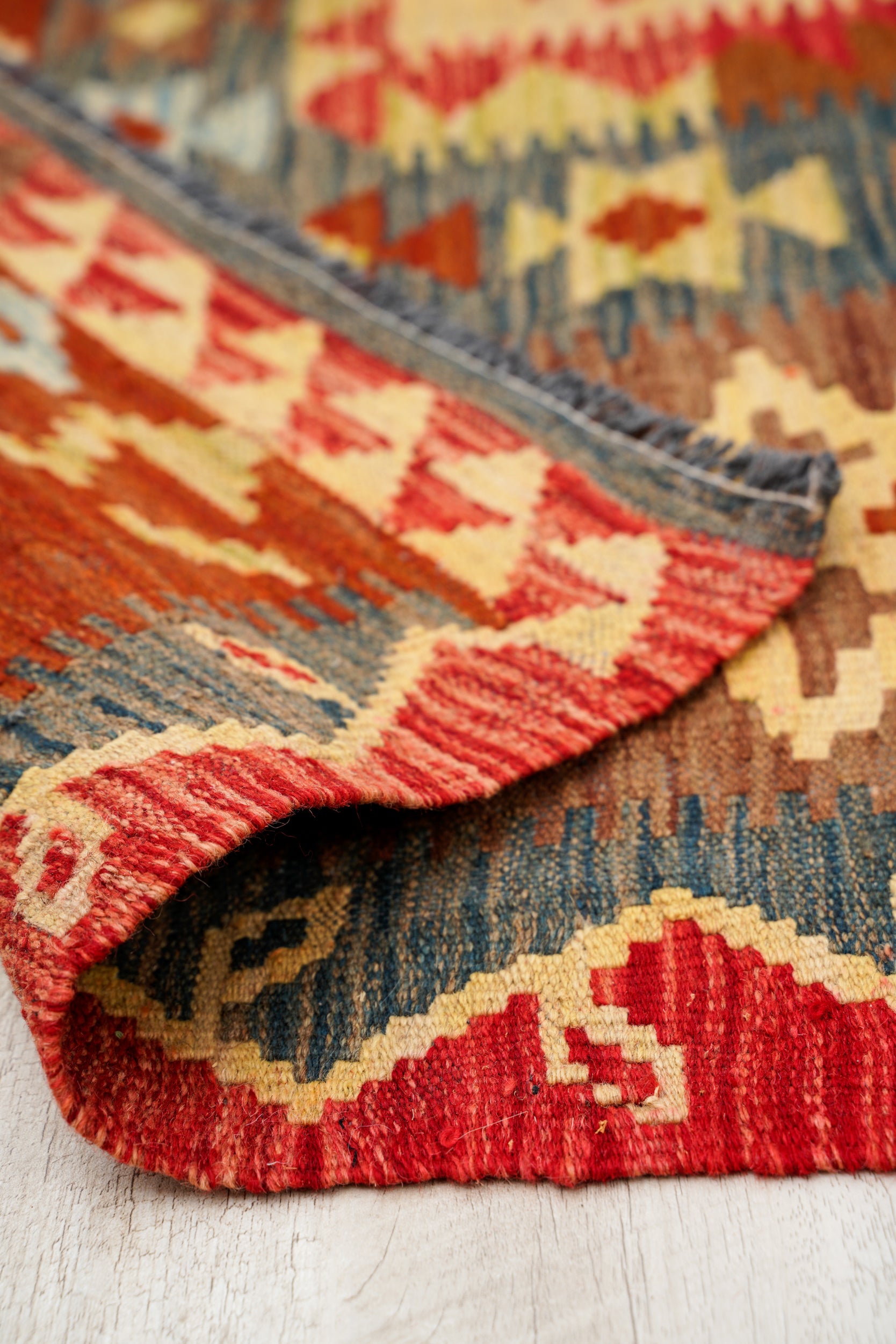 Modern Kazak Kilim 6'5" x 4'9"