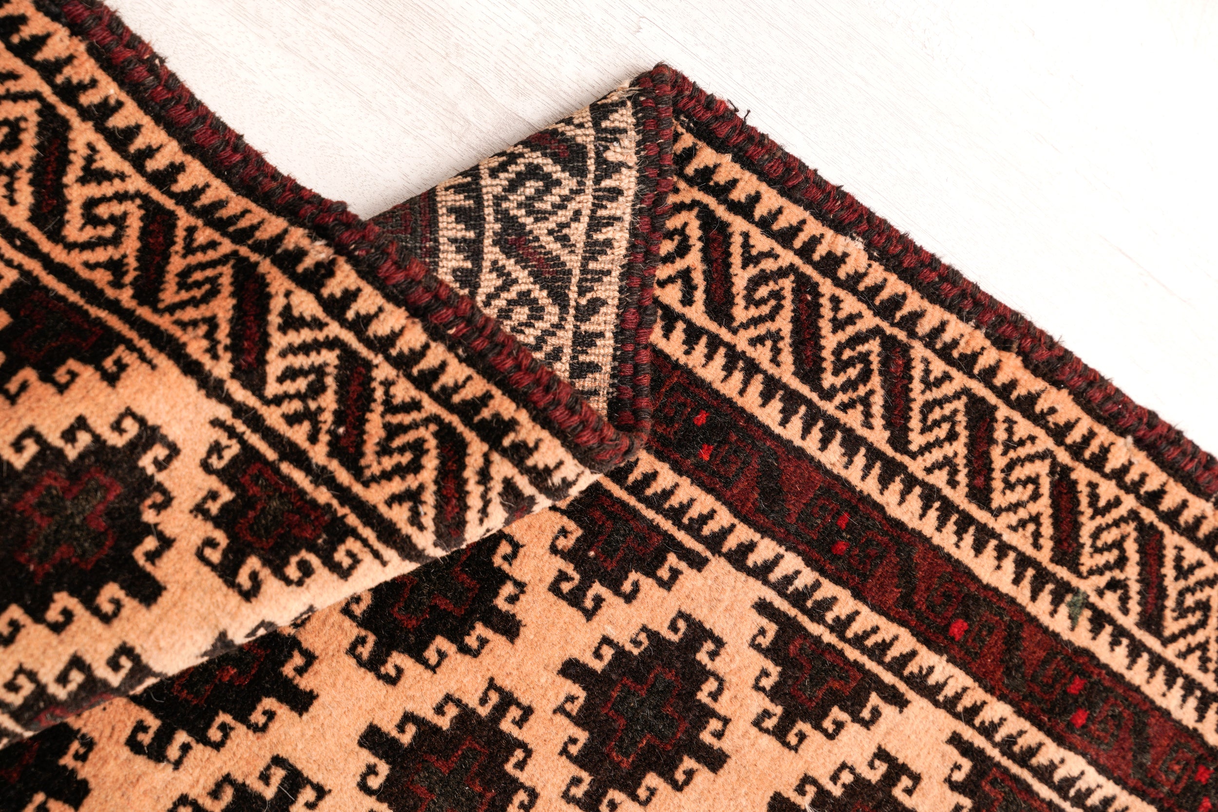 Vintage Baloch Prayer Rug 4'3" x 2'10"