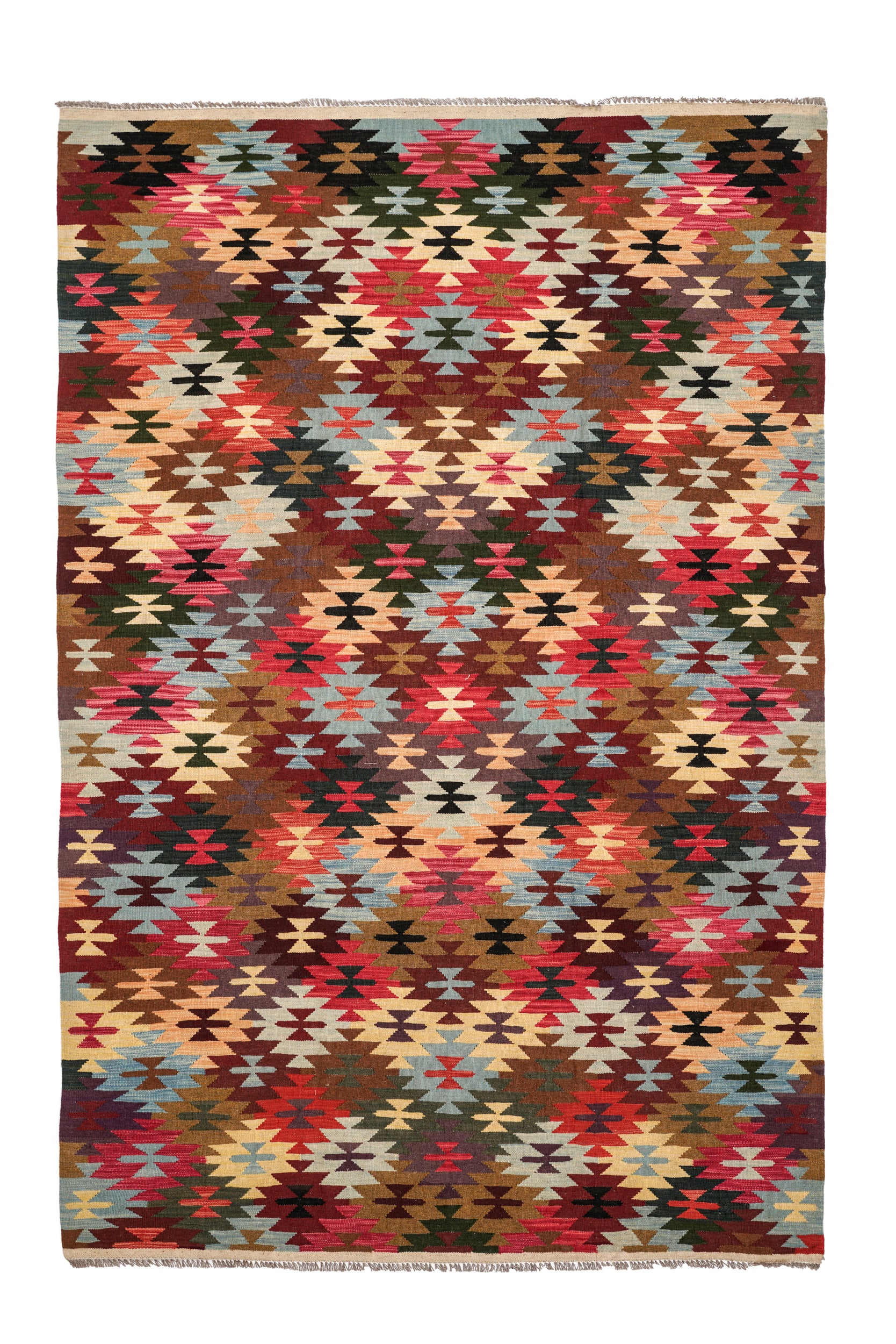 Modern Pakistani Kilim 9'9" x 6'4"