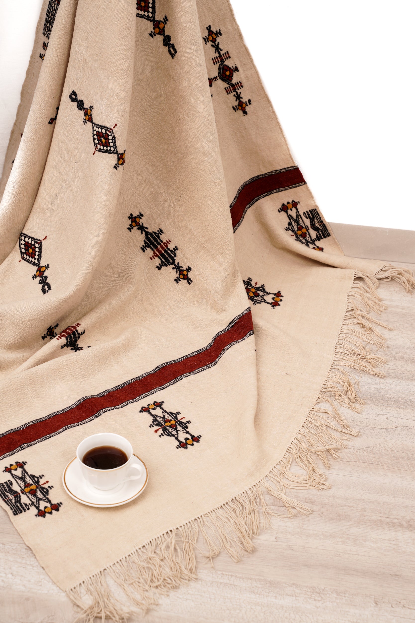 Vintage African Fulani Textile 8'6" x 4'1"