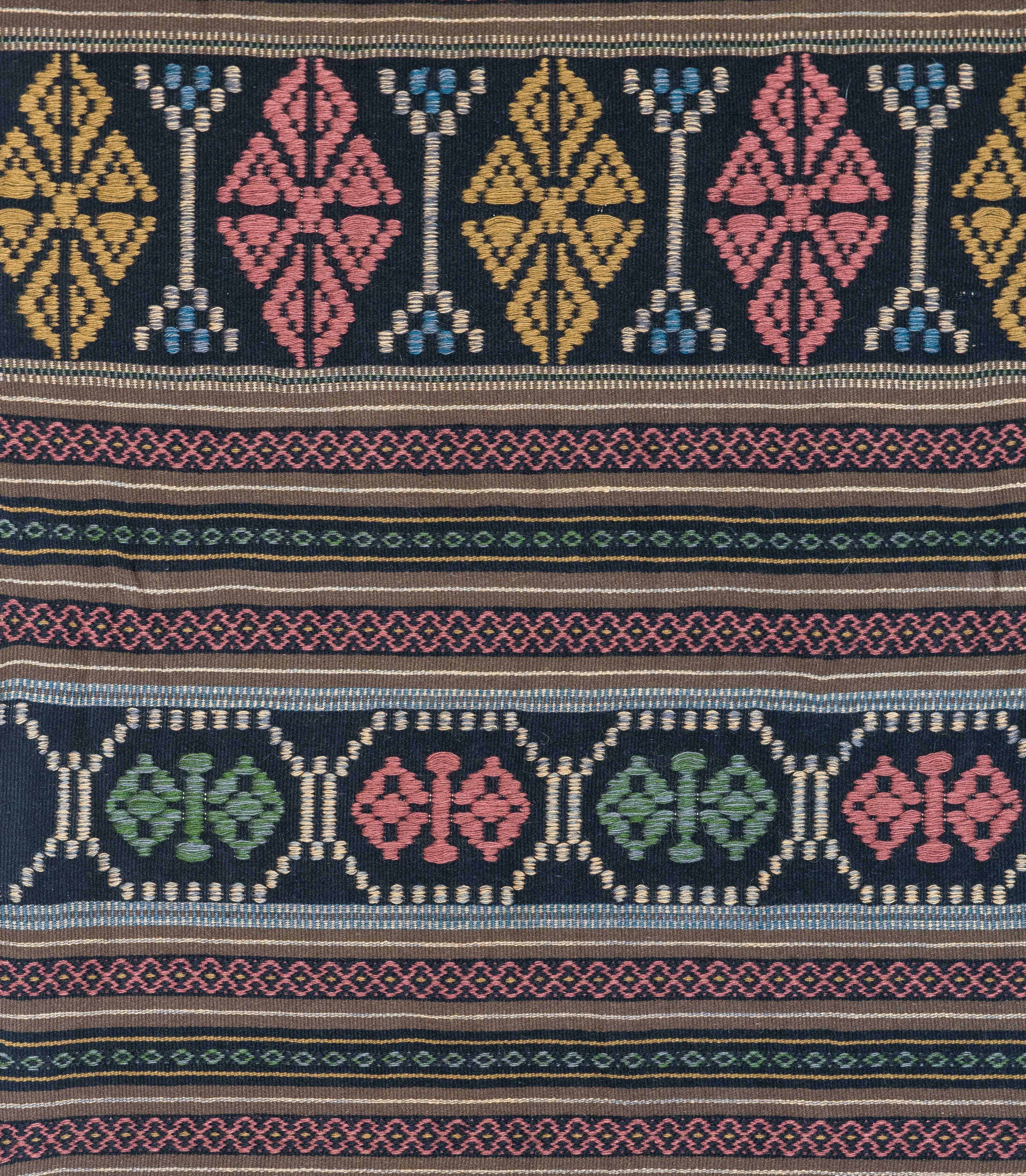 Antique Scandinavian Textile  6'7" x 2'7"