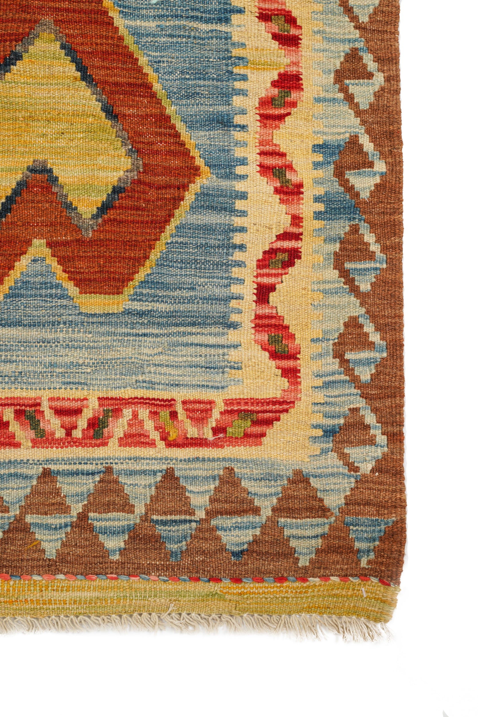 Modern Afghan Kilim 6' x 3'3"