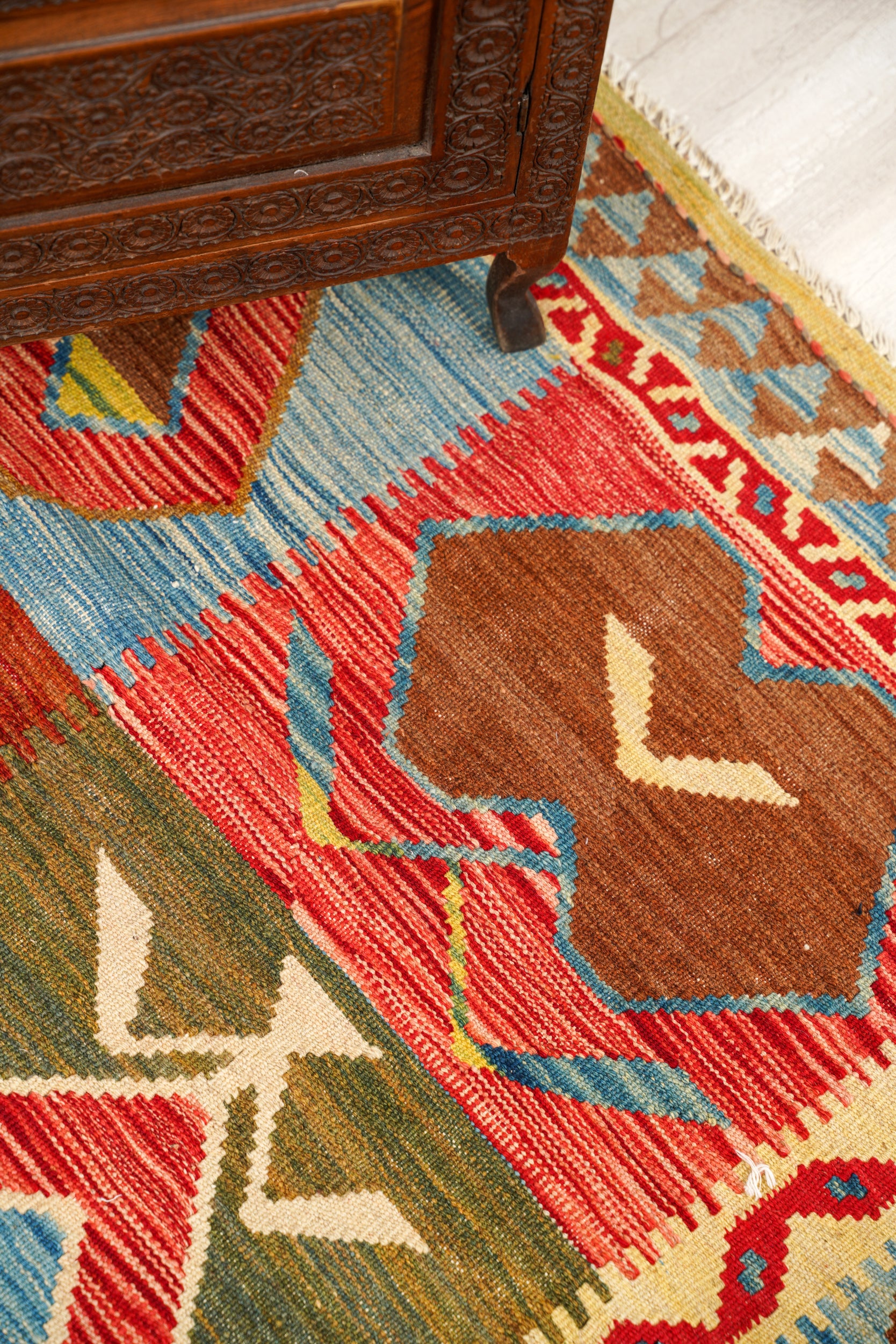 Modern Afghan Kilim 6' x 3'3"