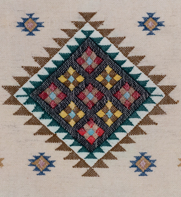 Vintage Swedish Textile 3'4" x 1'9"