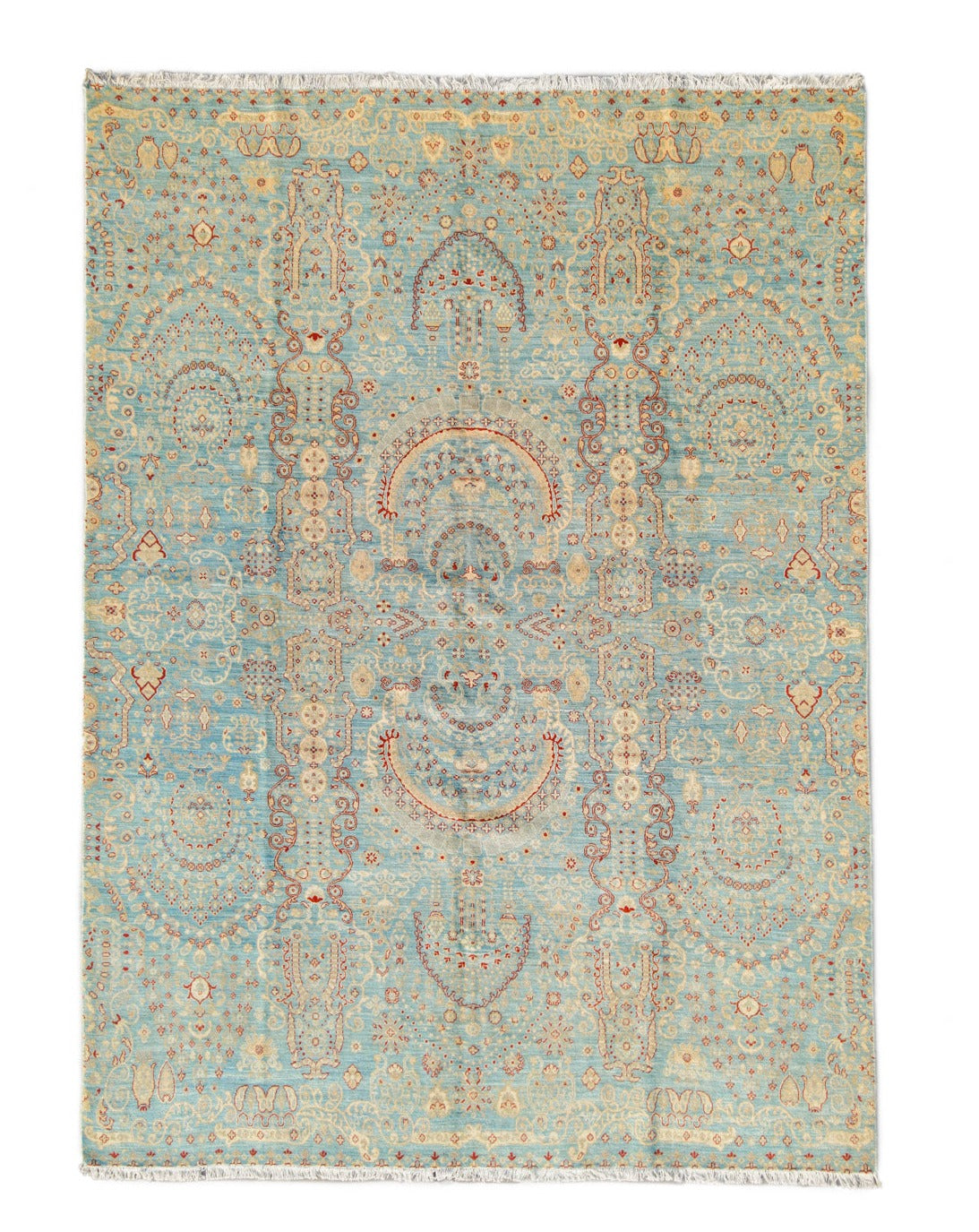 Modern Mughal design Rug 12' x 9'