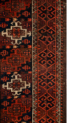 Antique Baloch Rug 6' x 3'