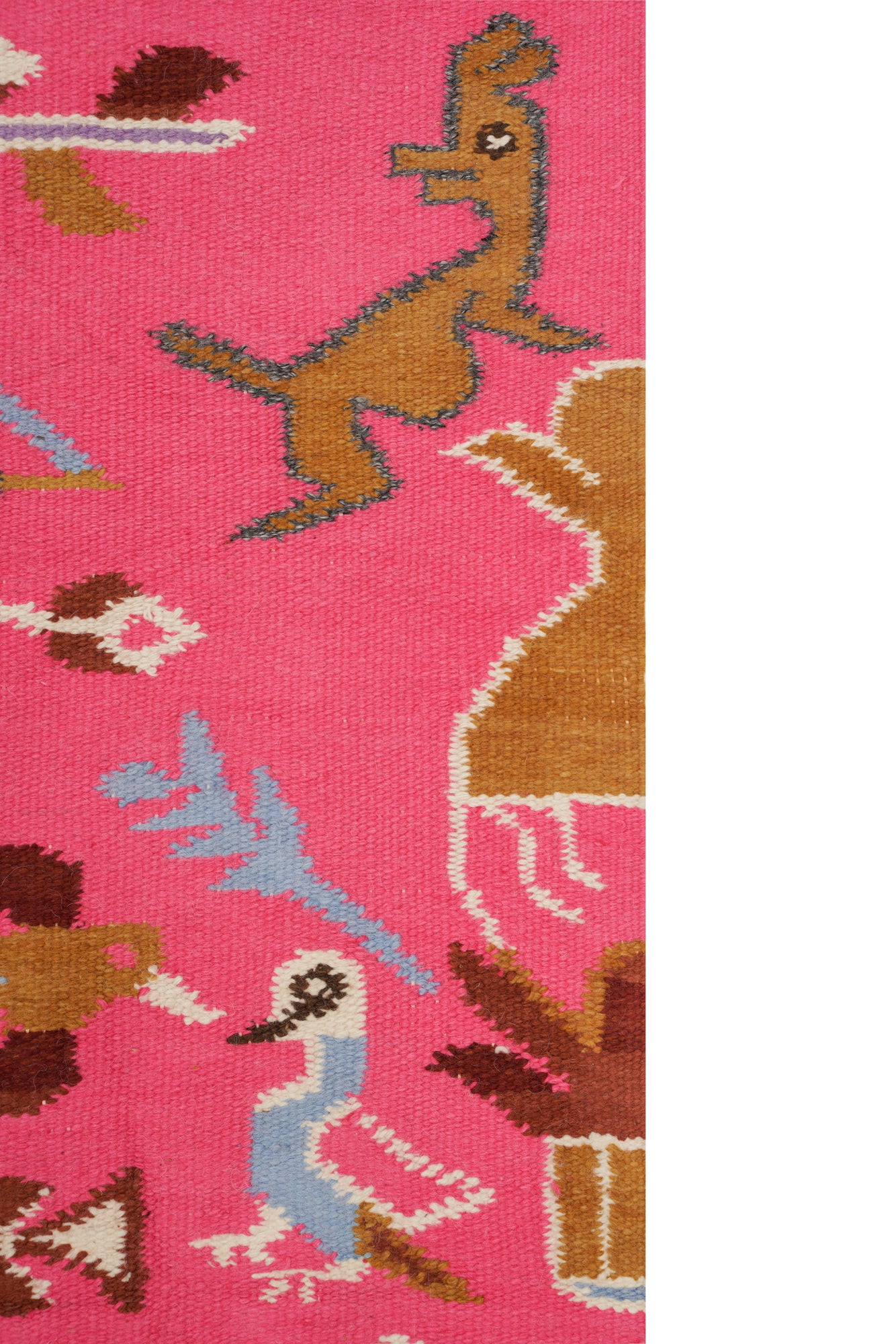 Vintage Scandinavian Kilim 5'8" x 3'10"