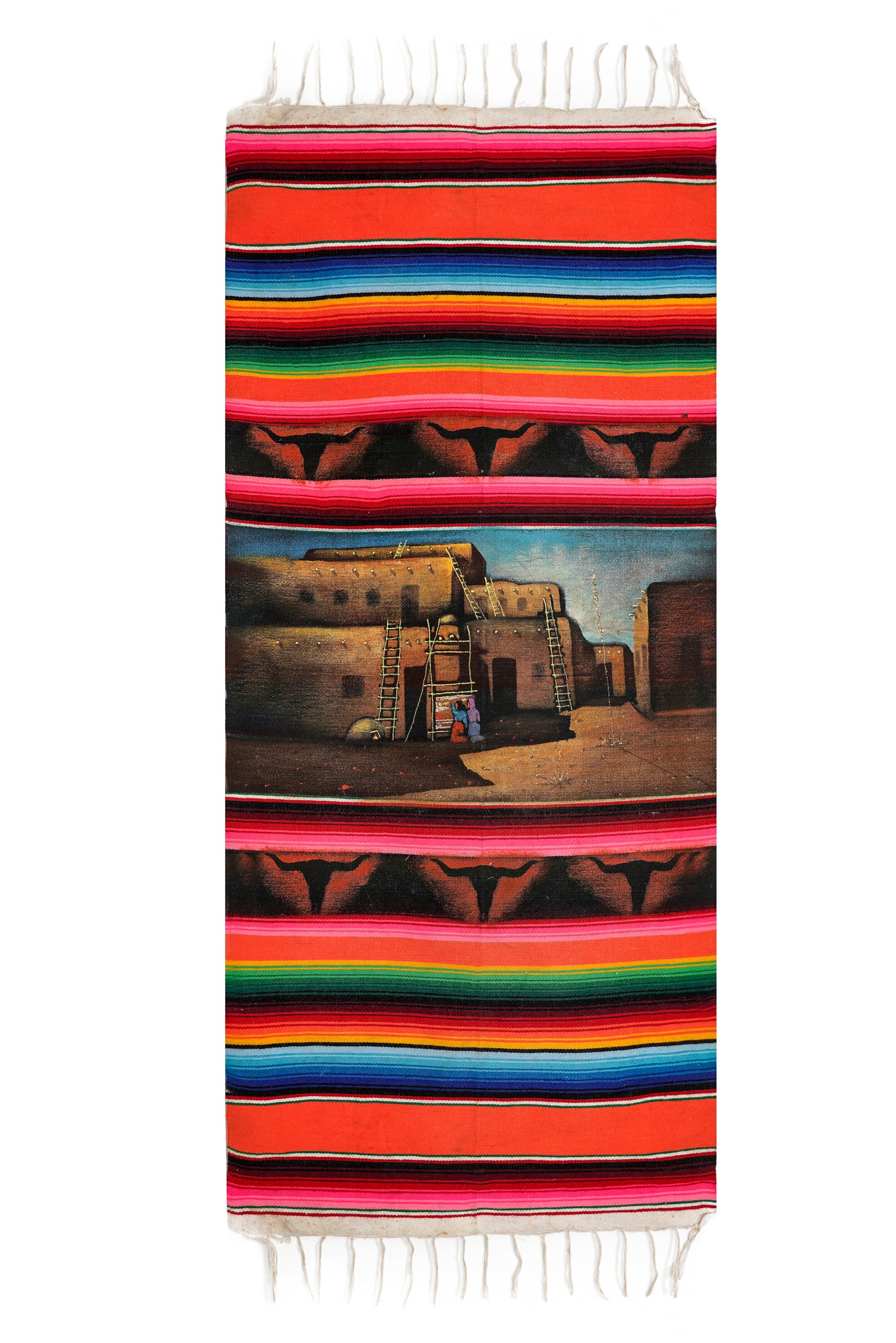 Vintage South American Kilim 4'4" x 2'