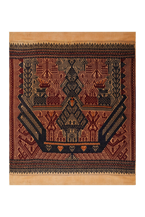 Antique Indonesian Ceremonial textile 2'7" x 2'3"