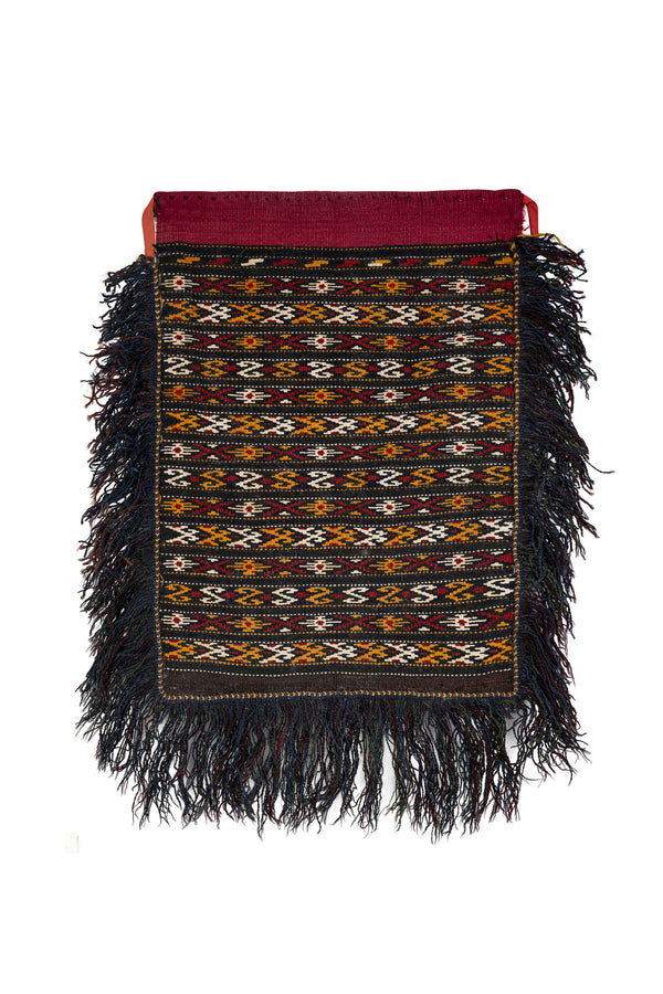 Antique Macedonian Balkan Wool Collectible Kilim Apron