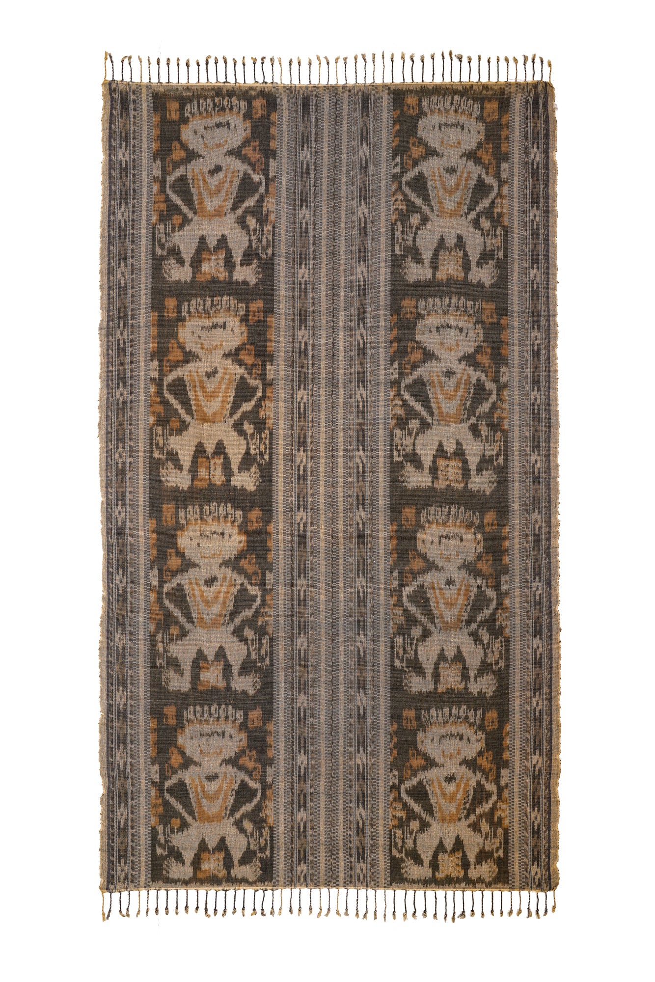 Antique Indonesian Sumba Ikat Textile 6'3" x 3'9"