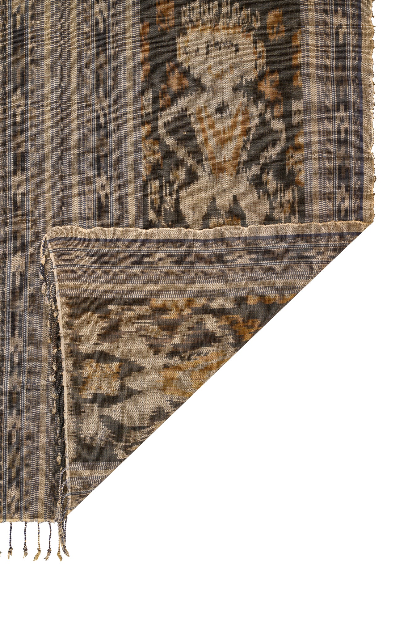 Antique Indonesian Sumba Ikat Textile 6'3" x 3'9"