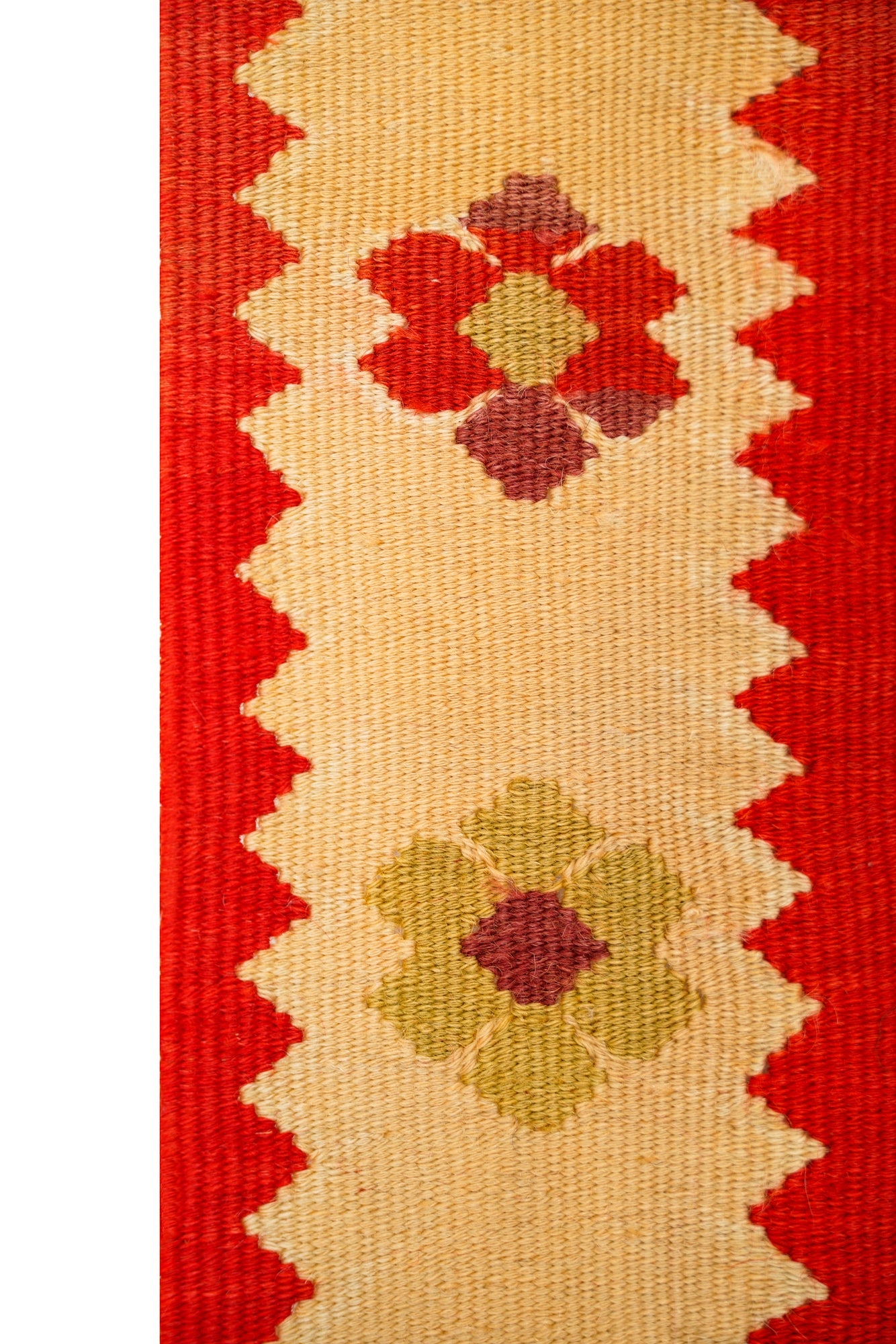 Vintage Balkan Kilim 4'4" x 2'4"