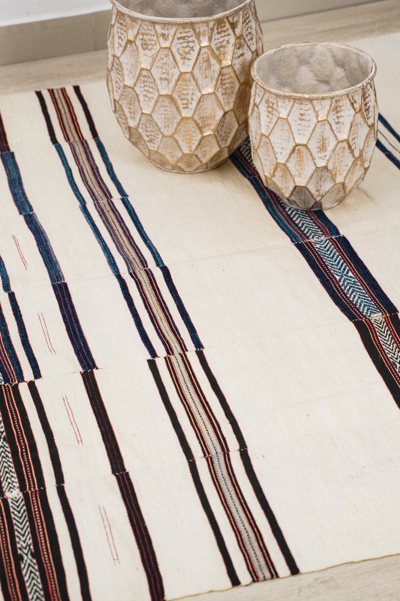 Vintage African Fulani Textile 7'3" x 4'5"