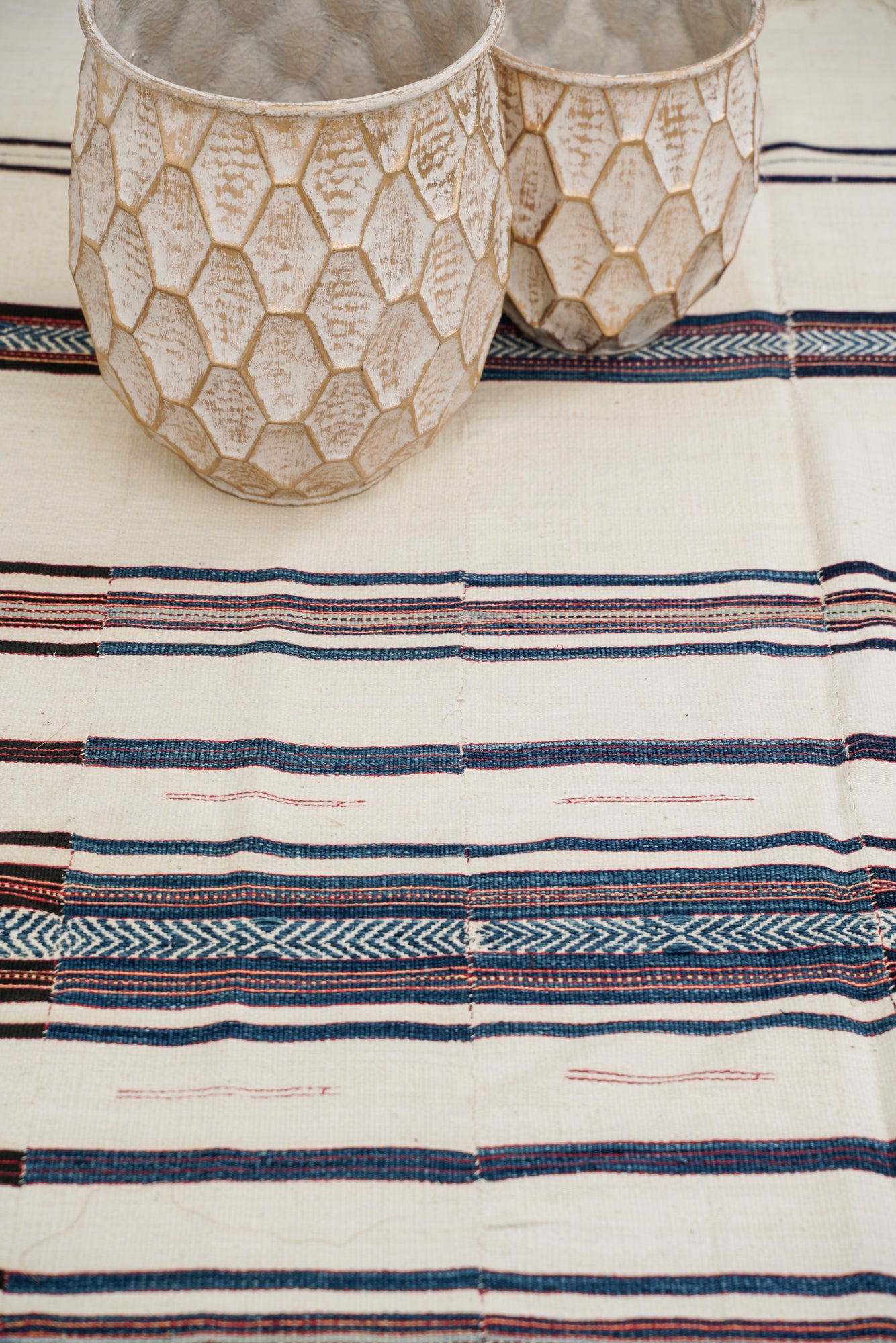 Vintage African Fulani Textile 7'3" x 4'5"