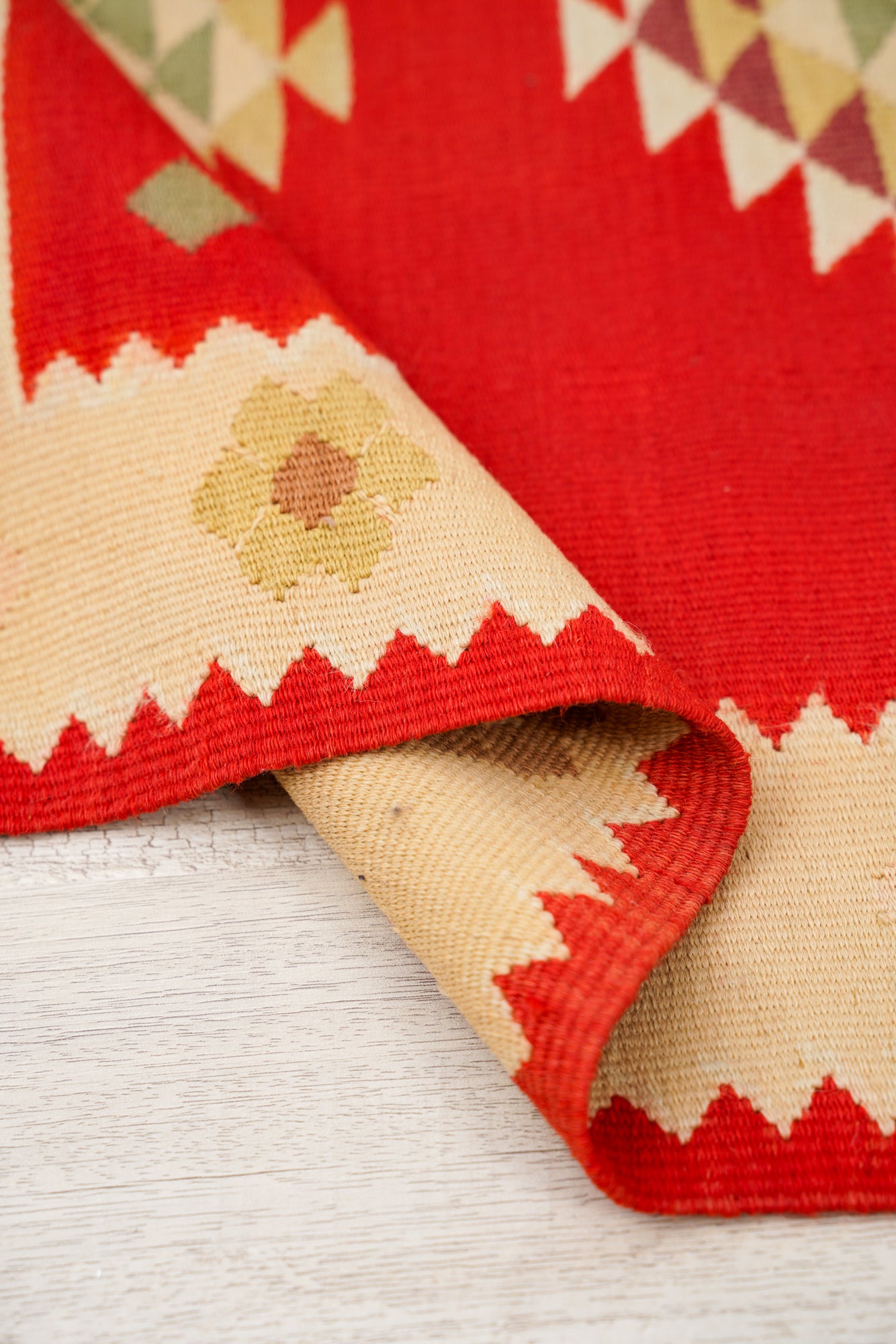 Vintage Balkan Kilim 4'4" x 2'4"