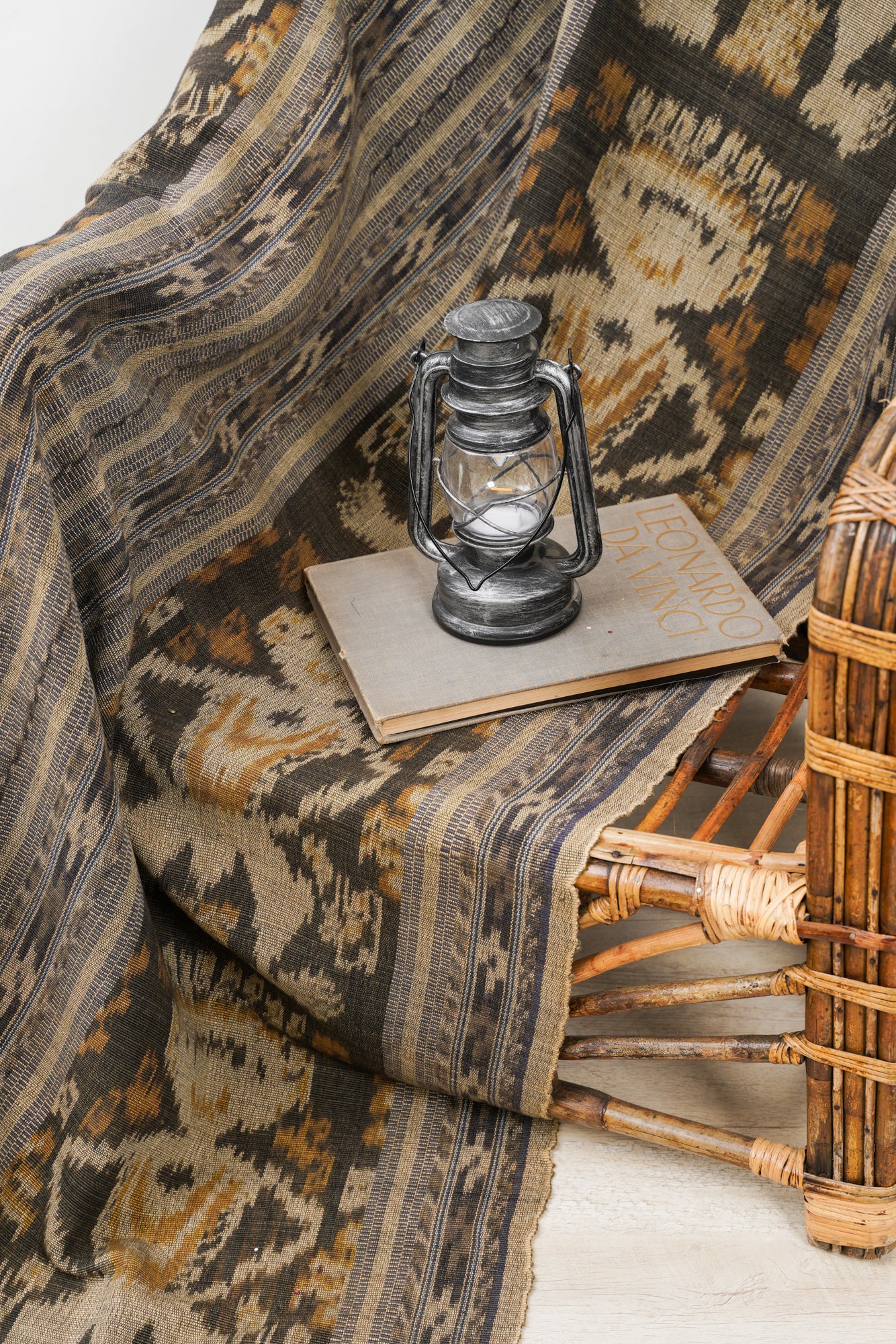 Antique Indonesian Sumba Ikat Textile 6'3" x 3'9"