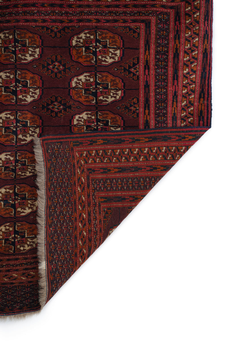 Antique Caucasian Bokhara Rug 3'1" x 2'10"