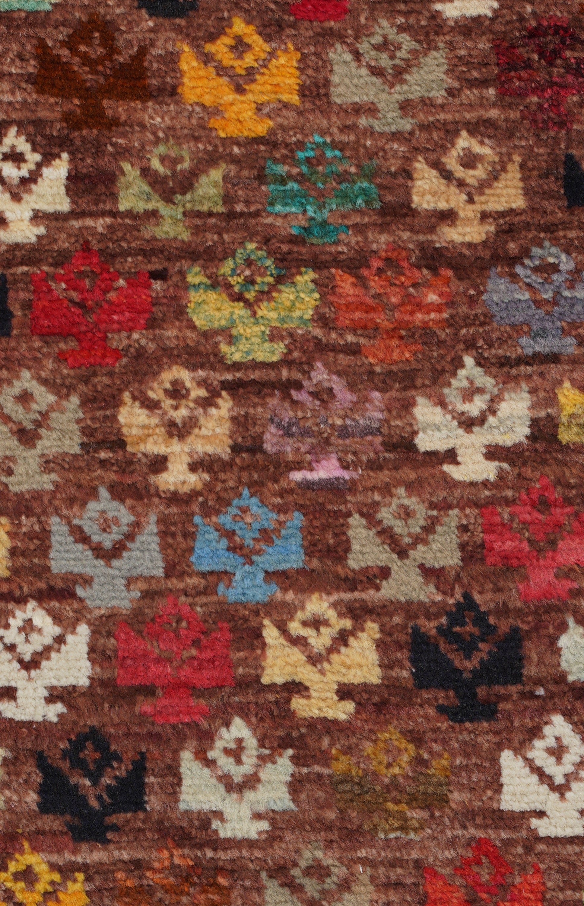 Vintage Afghan Tribal Rug 4'5" x 2'9"