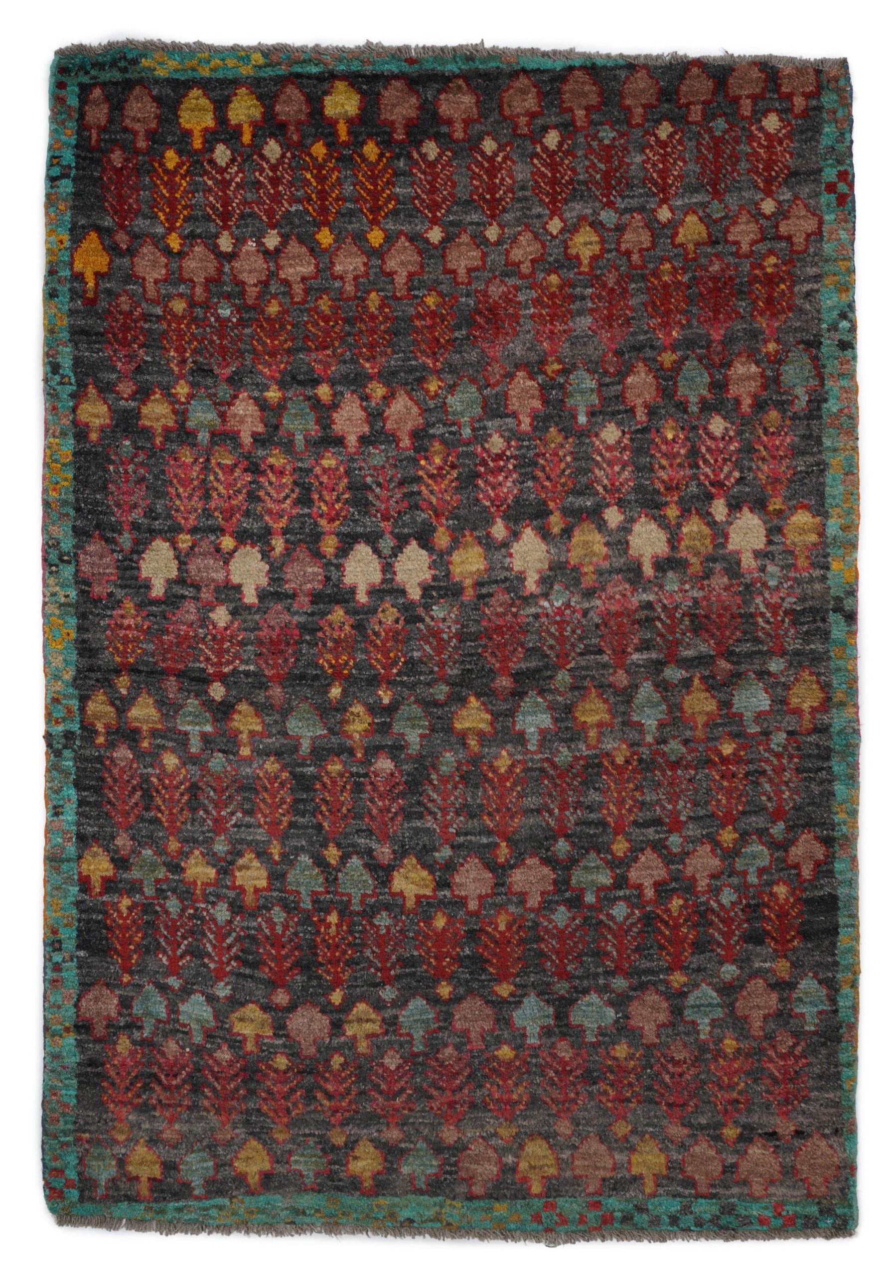 Vintage Afghan Rug 5'3" x 3'8"