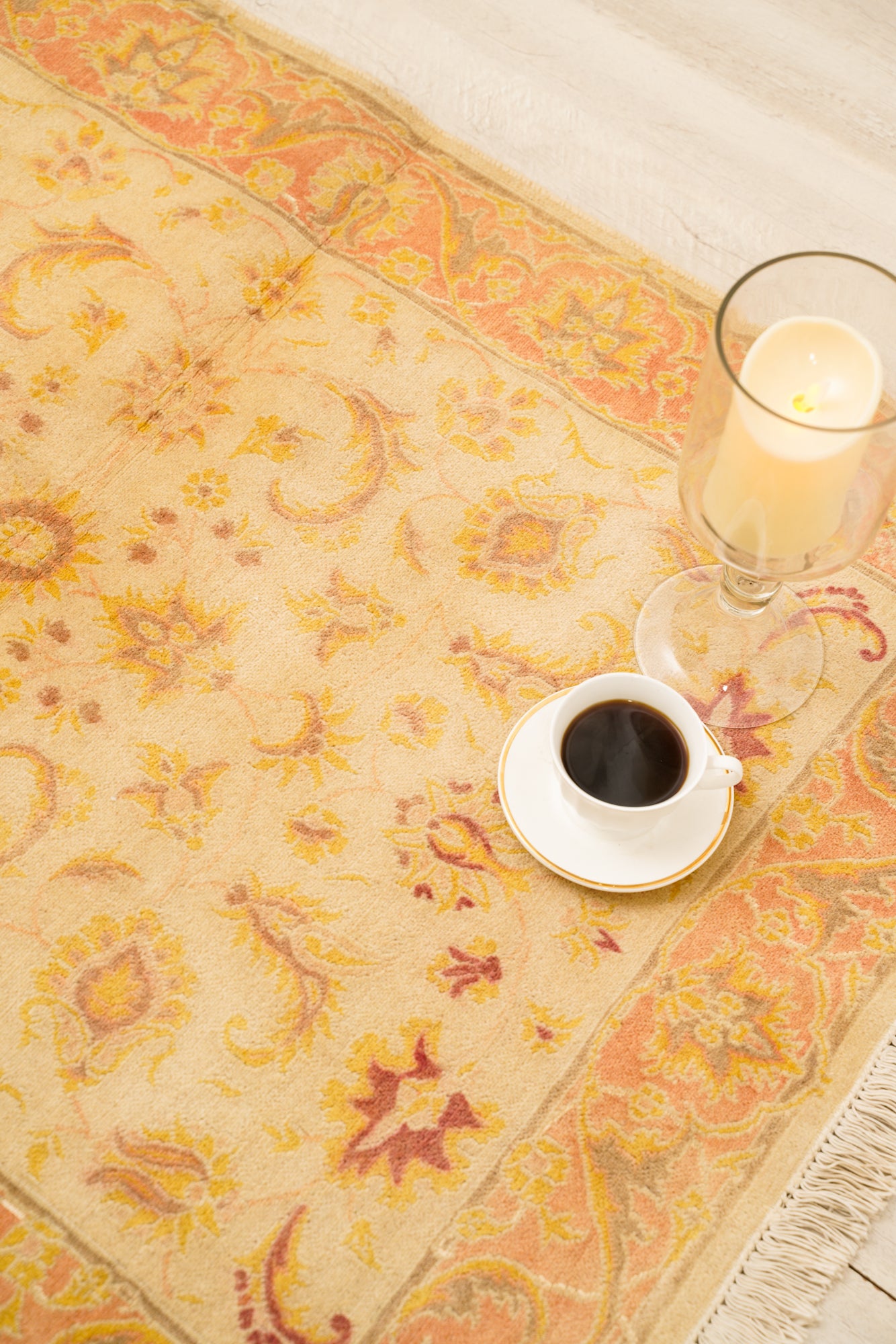 Modern Sultanabad Rug 4'1" x 2'1"