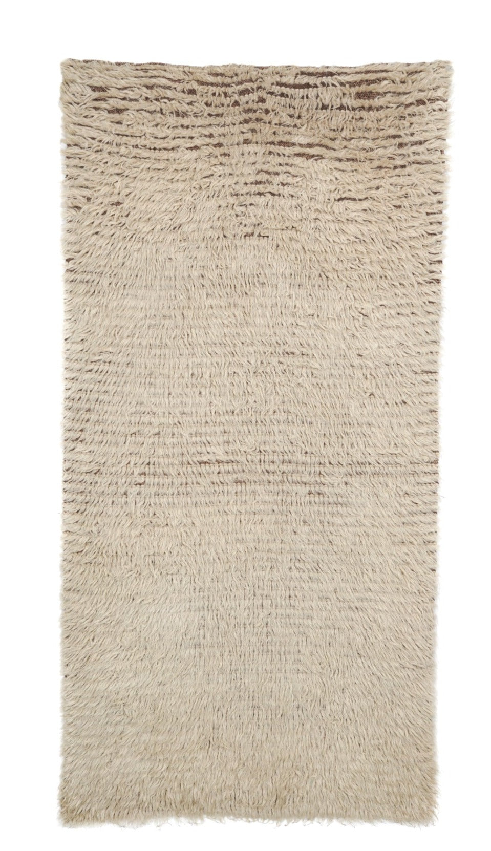 Vintage Scandinavian Rya Rug 4'9" x 2'5"