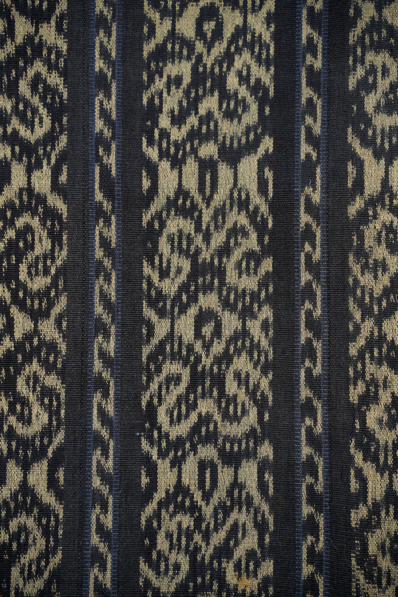 Vintage Indonesian Ikat Textile 6'9" x 3'9"