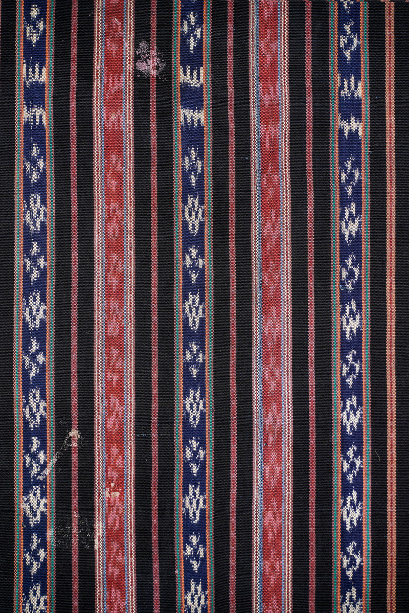 Vintage Indonesian Ikat Textile 7'6" x 6'1"
