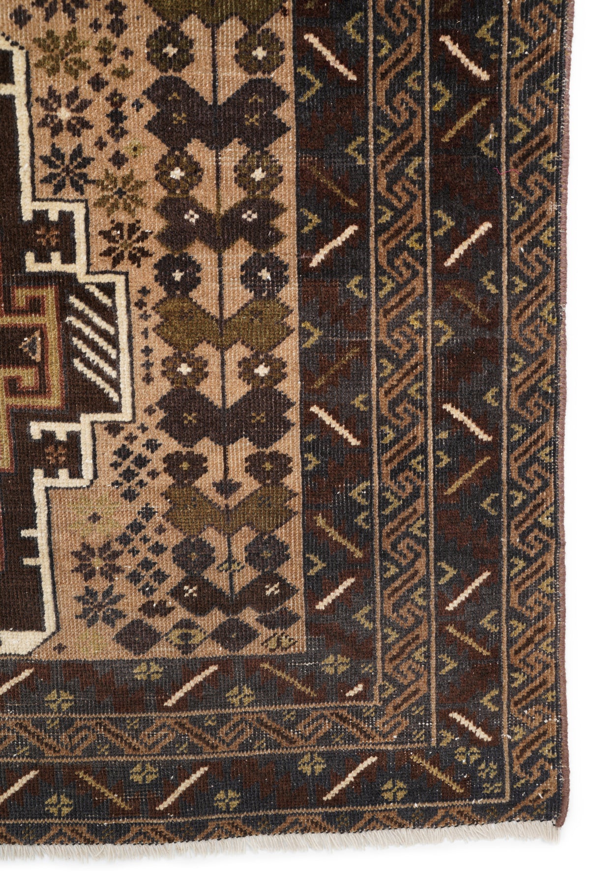 Vintage Baloch Tribal Rug 5'10" x 3'8"